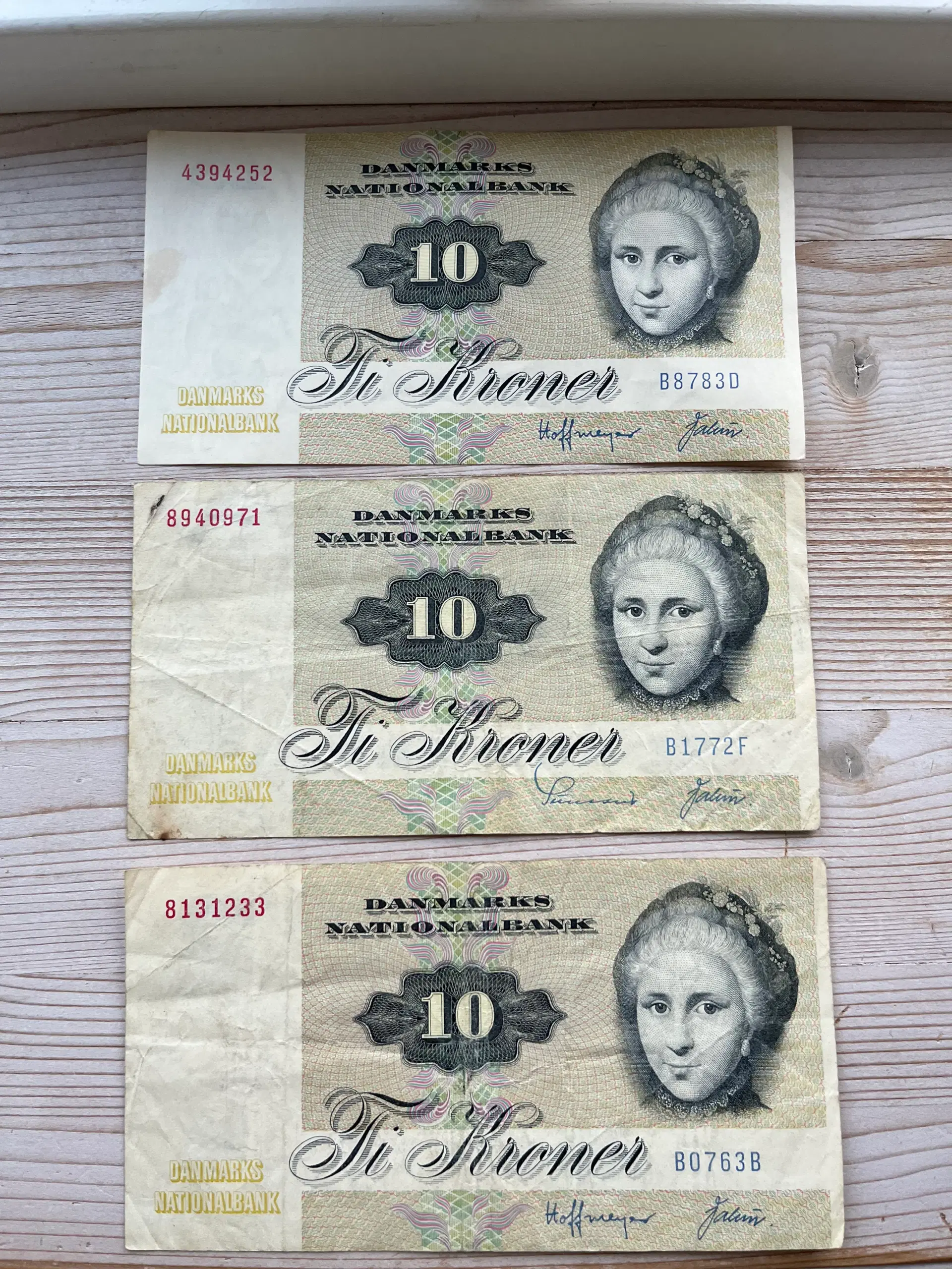 10 kroners sedler