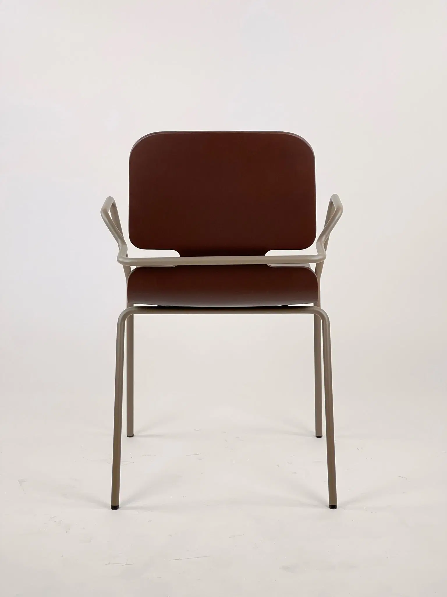 Ohio Wire Chair - Brown / Grey