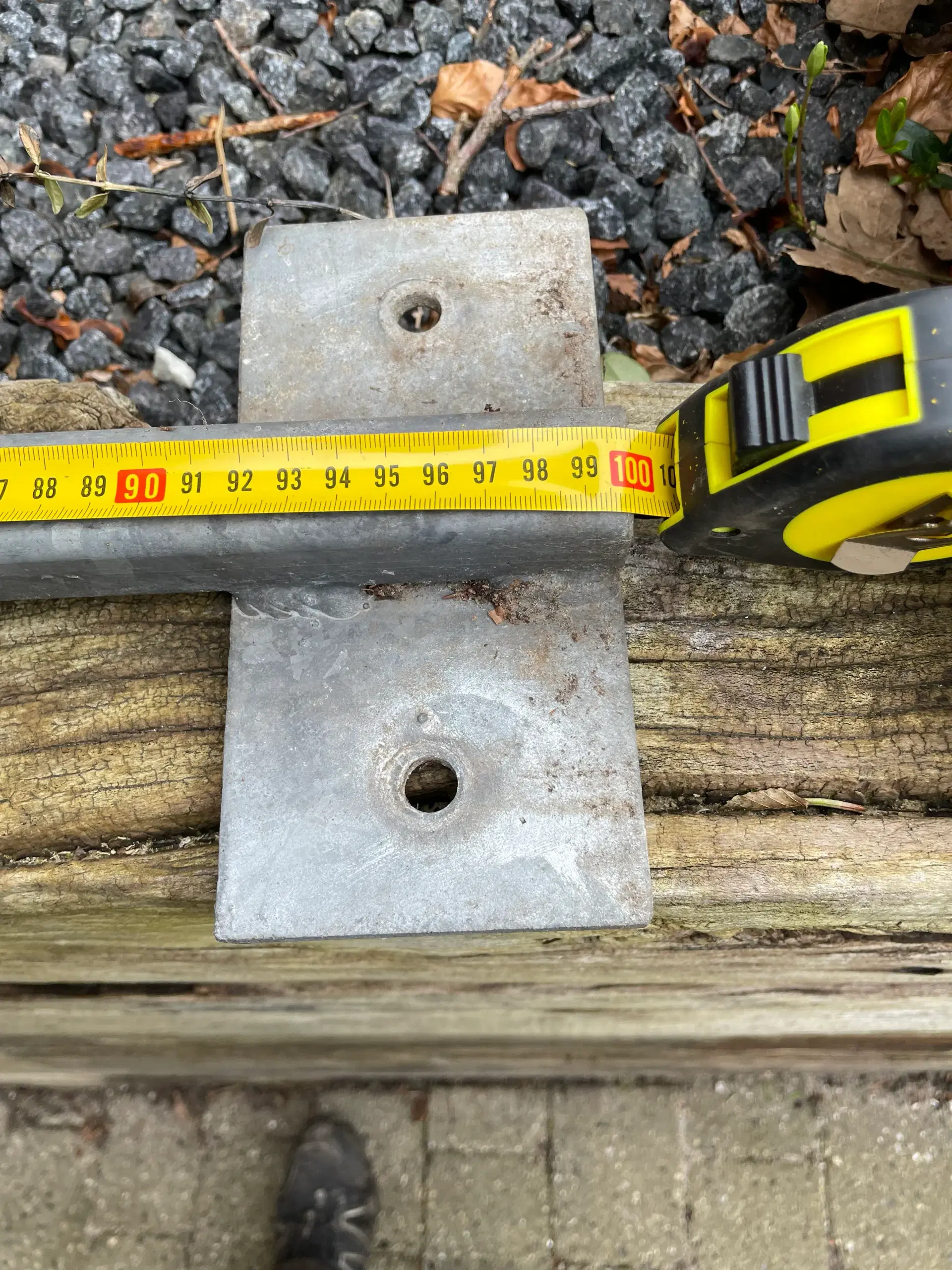 Galvanise gelænderstolper til terrasse (Balustre)