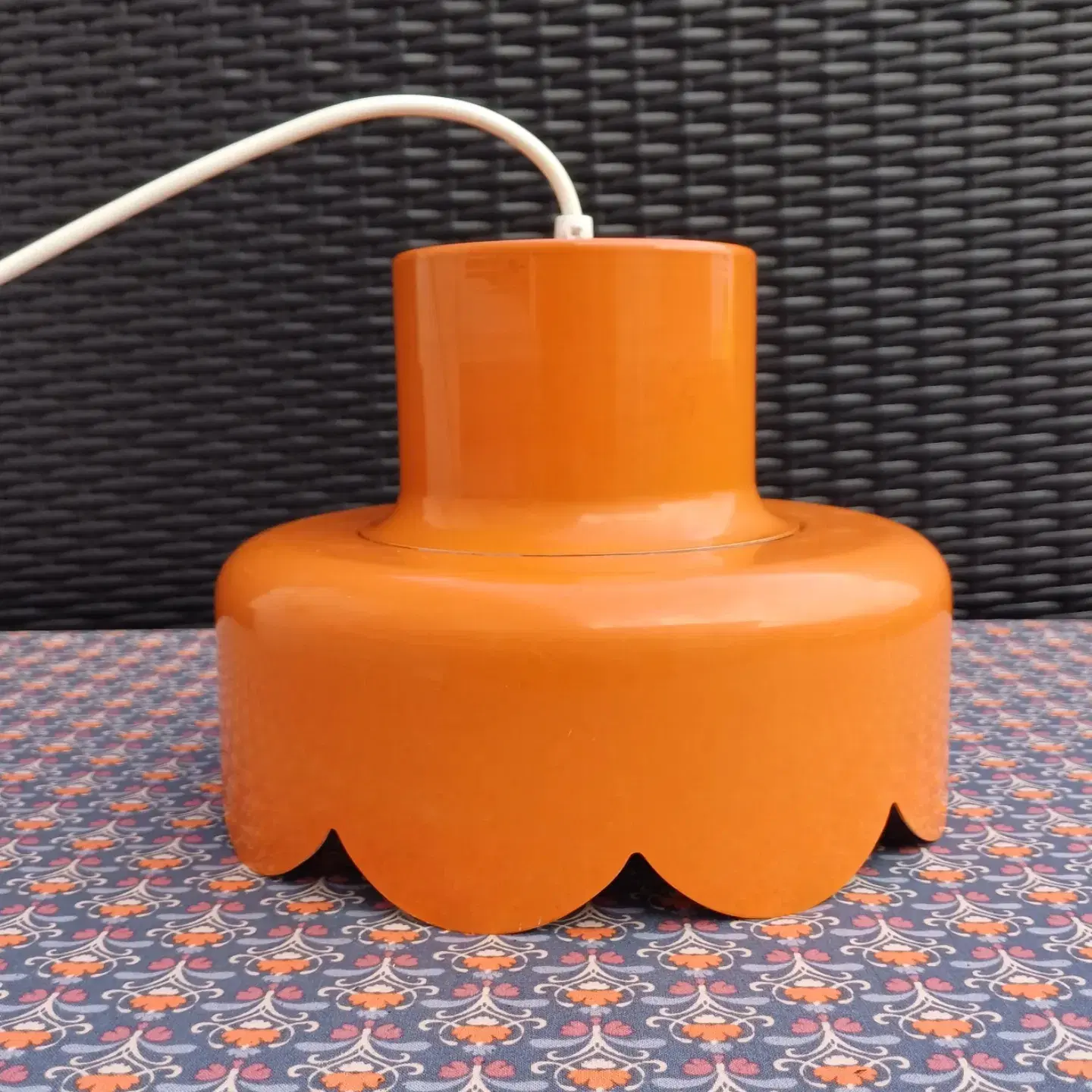 Orange Retro loftslampe