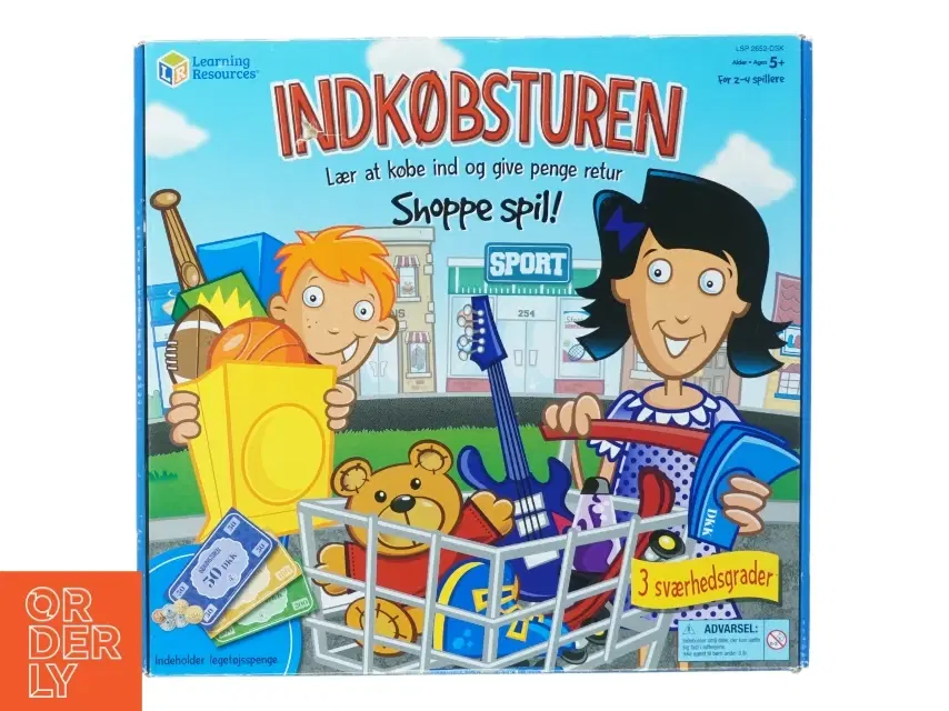 Indkøbsturen brætspil fra Learning Resources (str 34 x 32 cm)