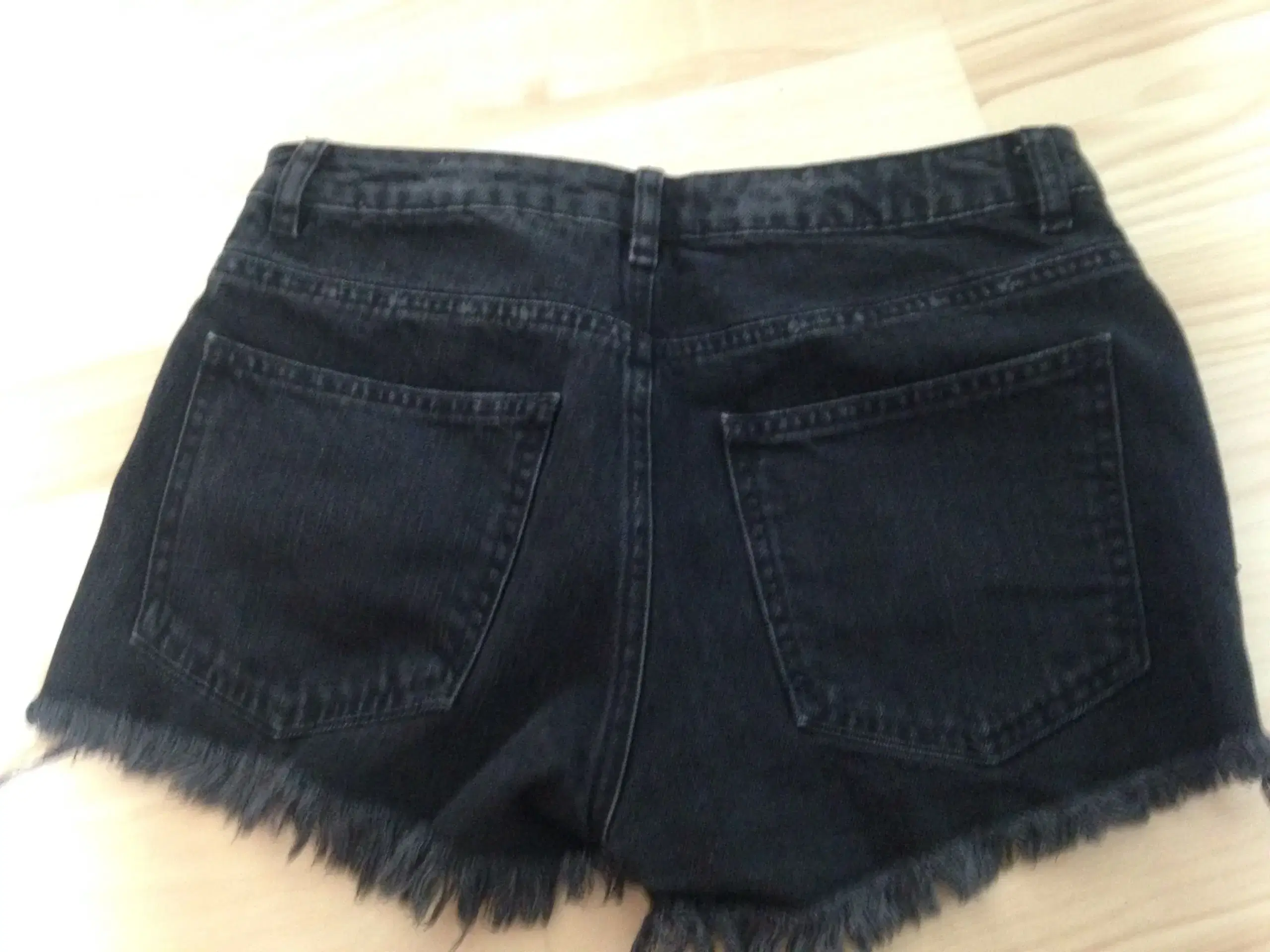 Sort cowboyshorts ca 13-15 år