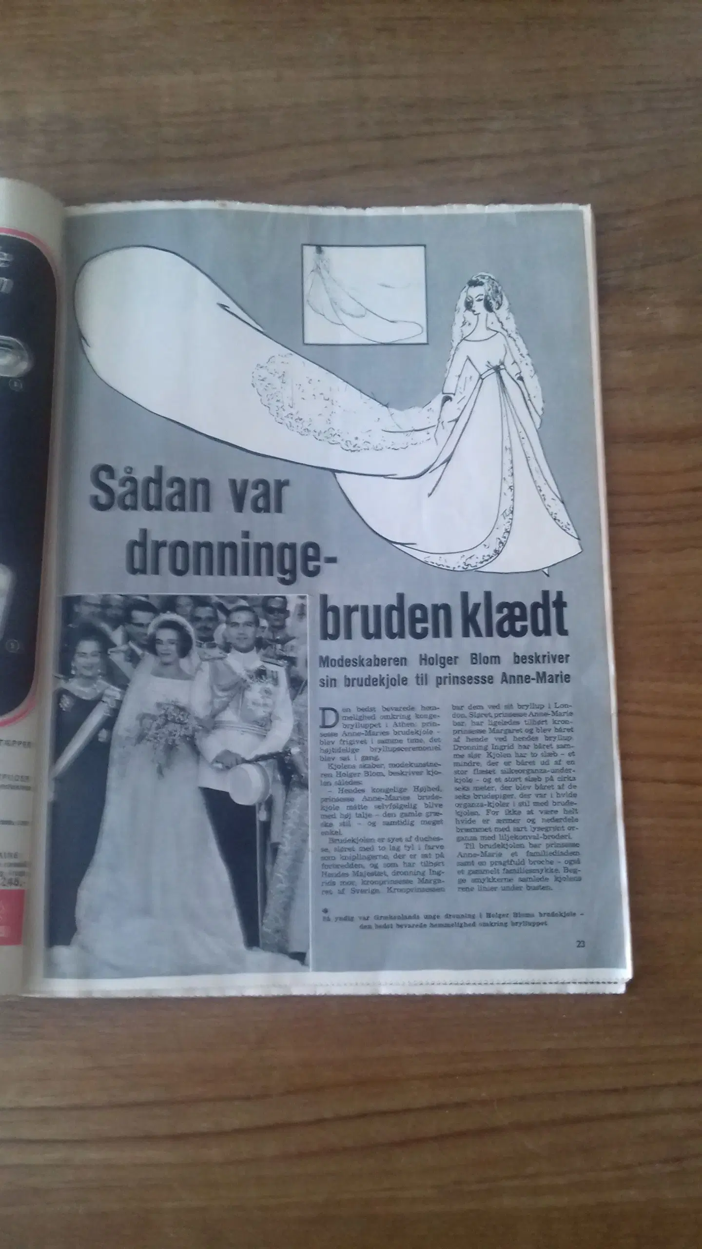 Se og Hør: Konstantin  Anne-Maries bryllup 1964