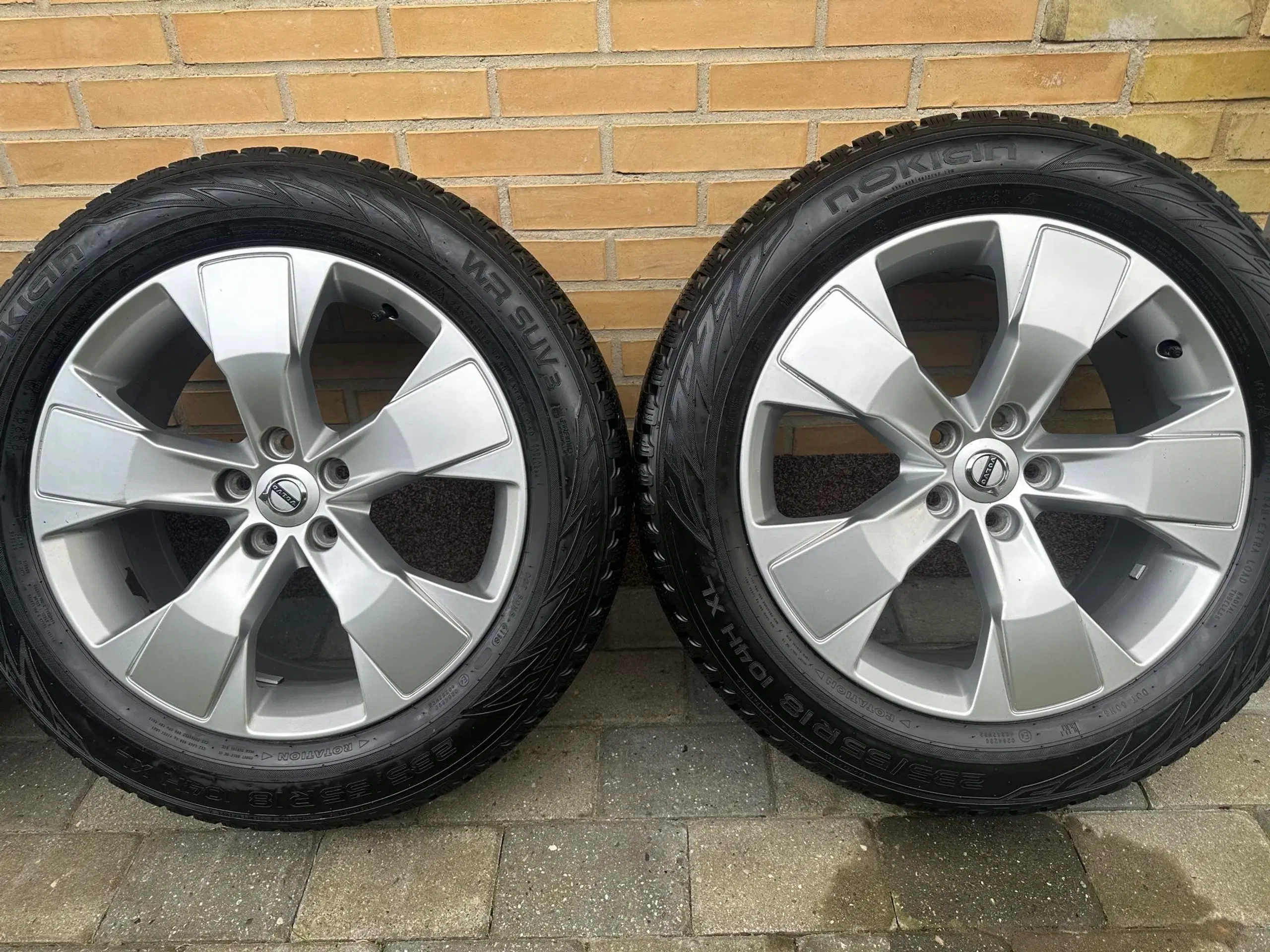 18" Originale Volvo/Ford vinterfælge 5x108