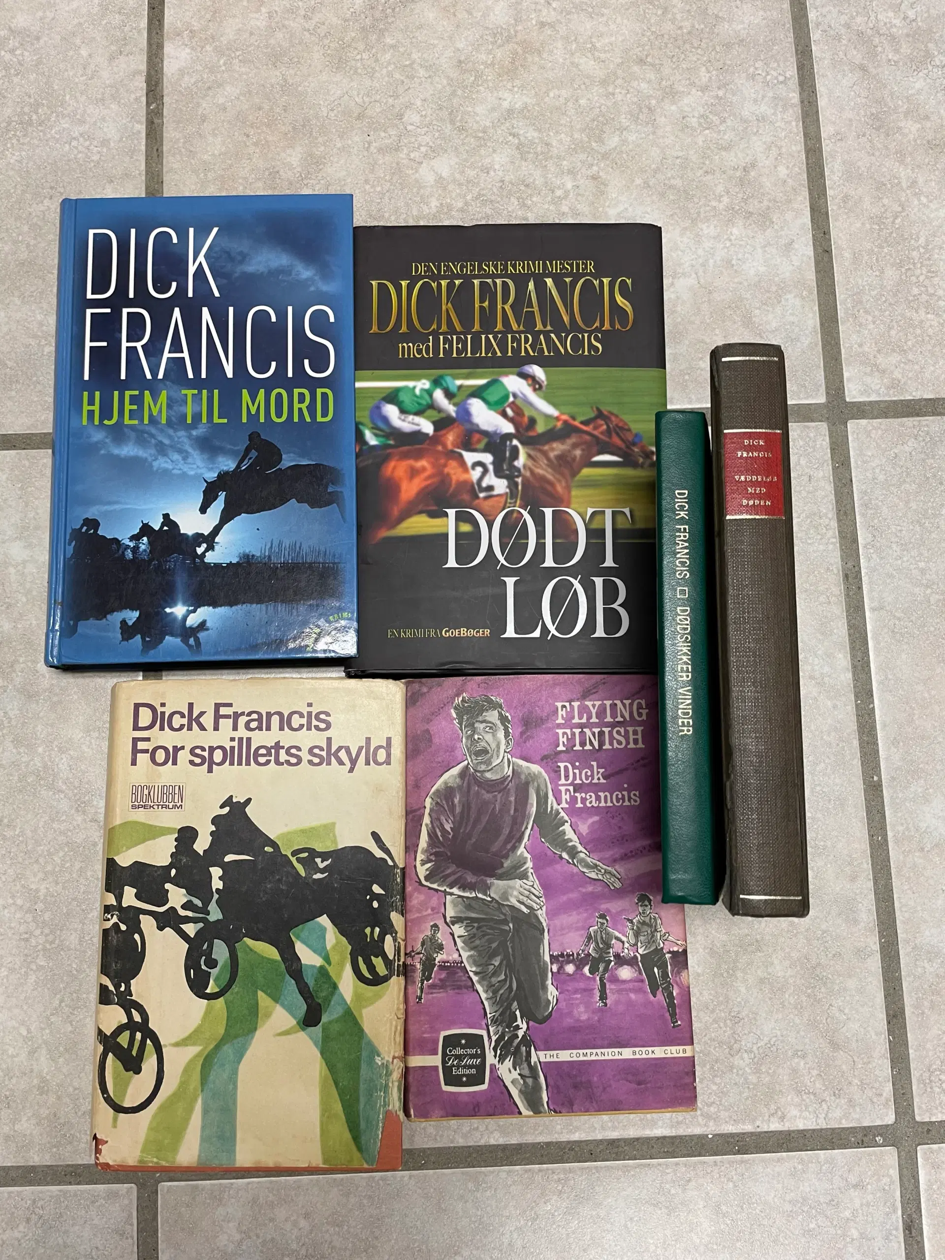 Dick Francis bøger - 34 titler