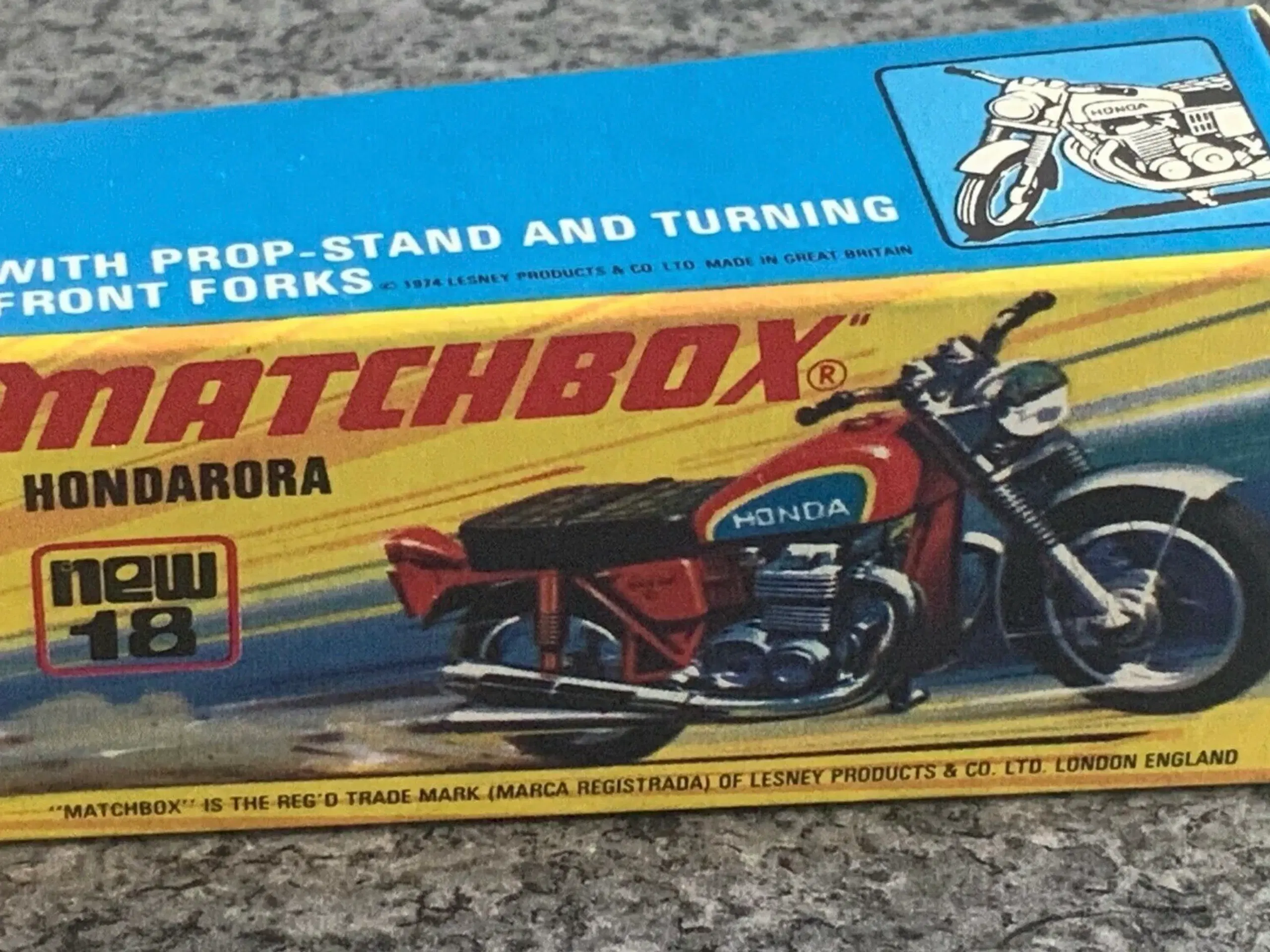 Matchbox No 18 Hondarora