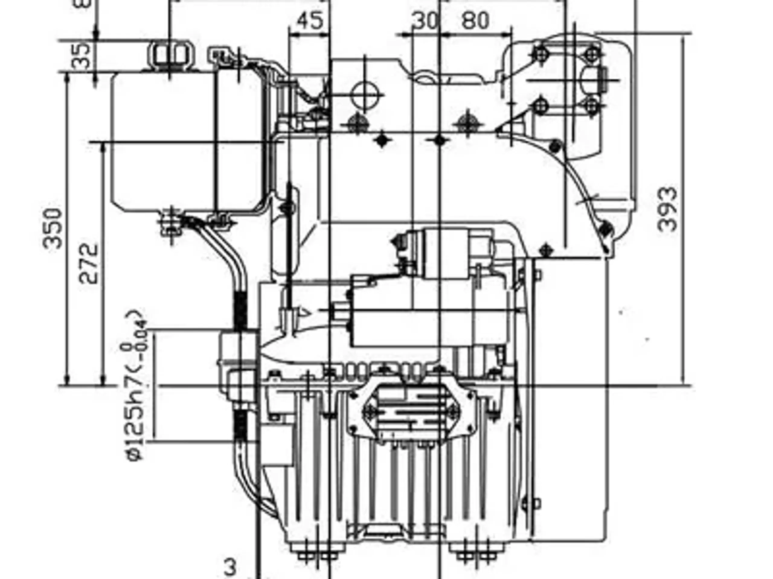 Ny 23 hk Diesel motor