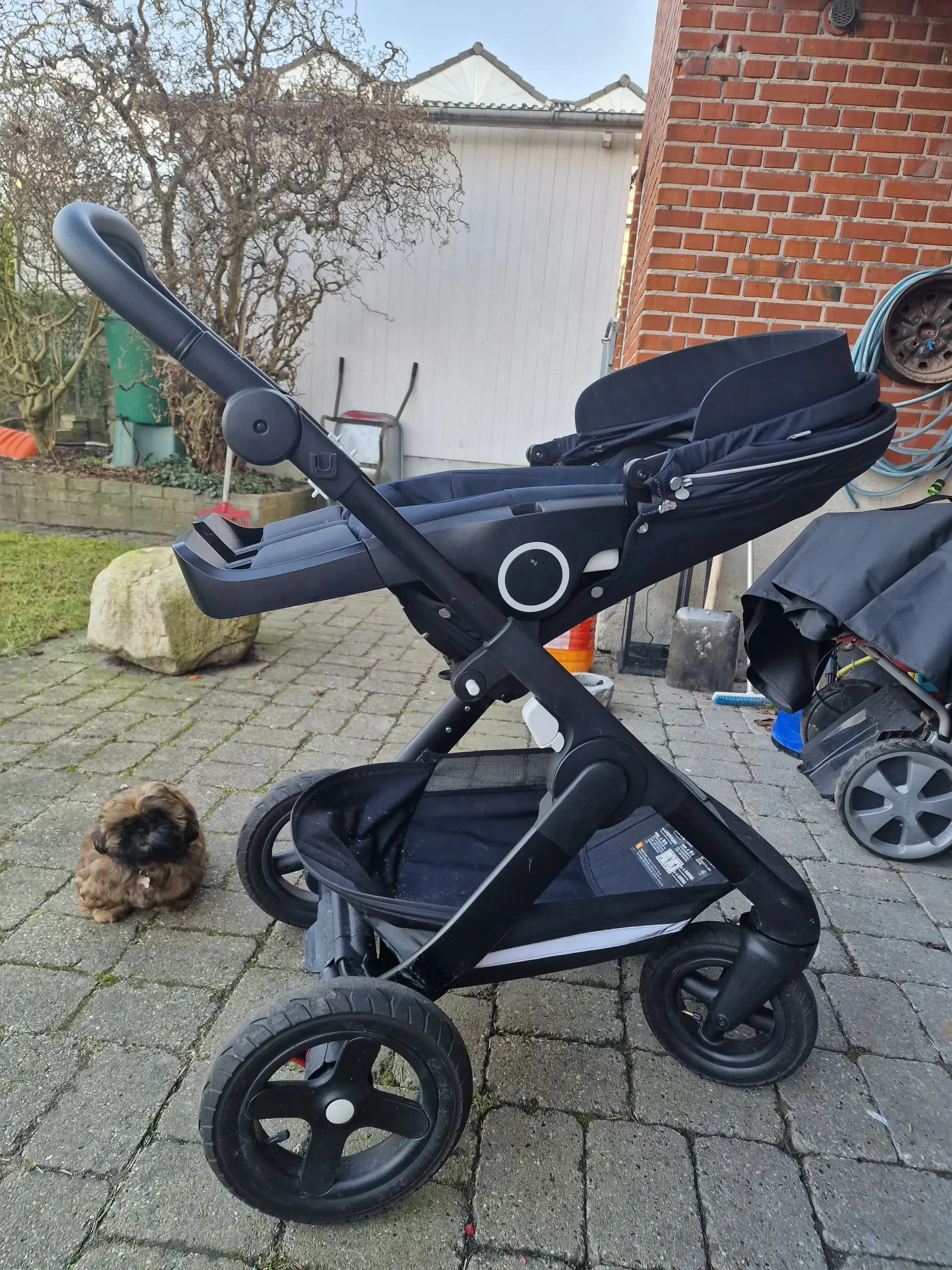 Stokke 3i1 klapvogn barnevogn autosæde til bilen