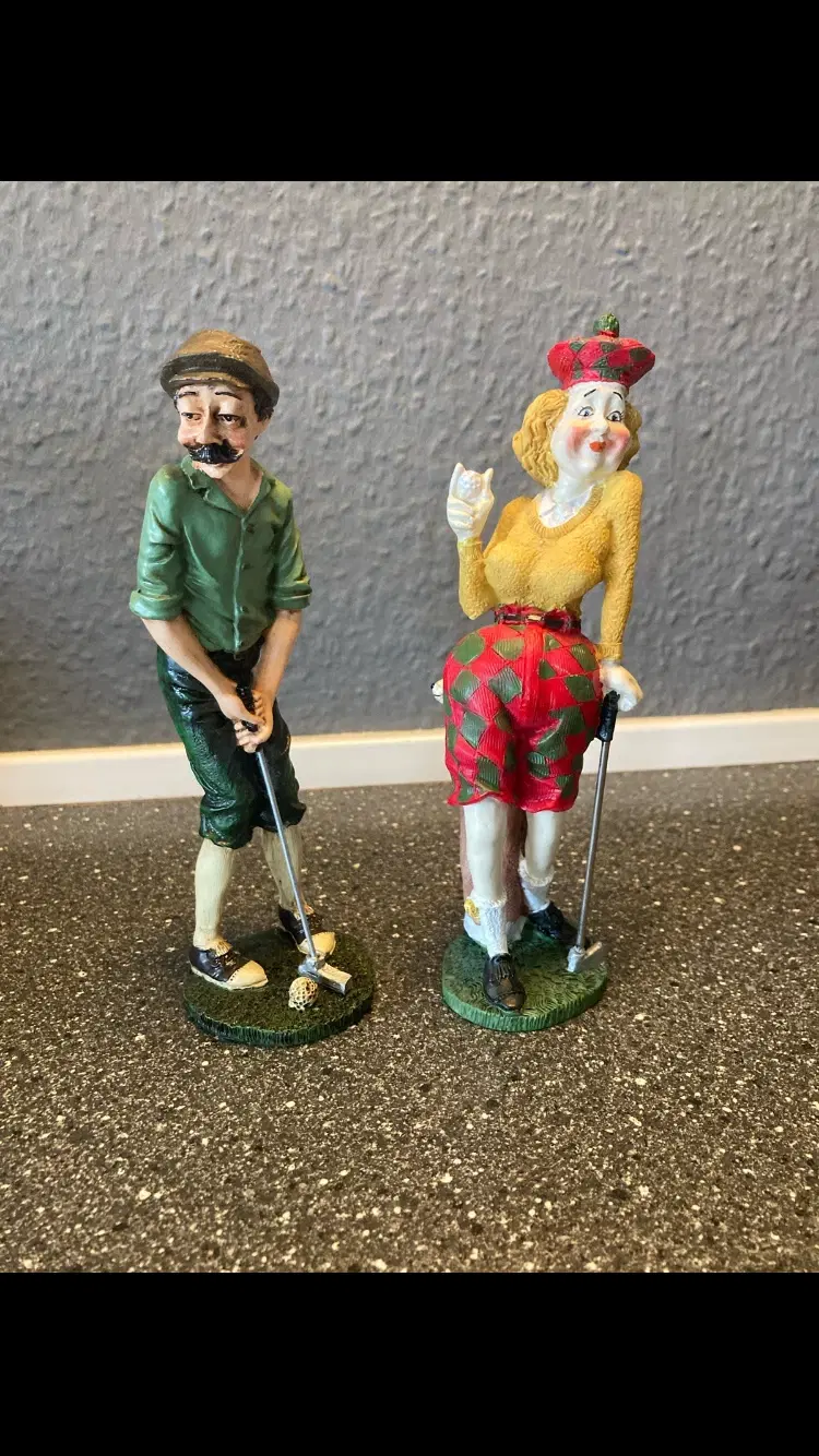 Golf statuetter