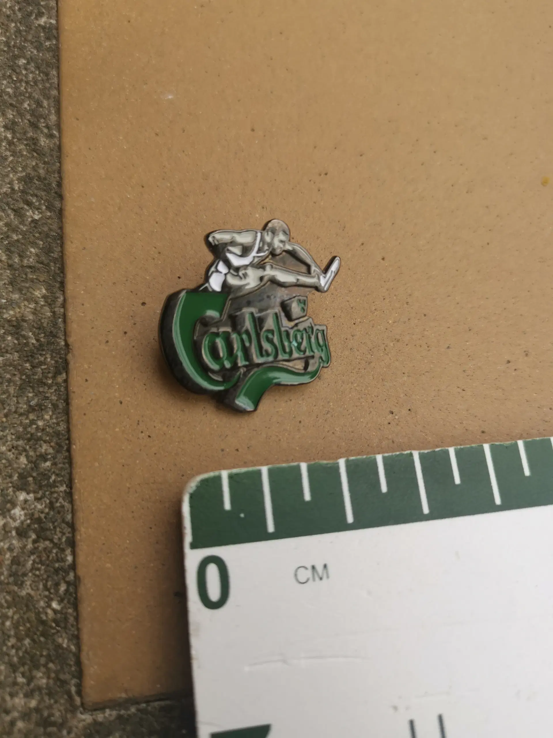 Gammelt Retro Carlsberg olympiade Spring pin