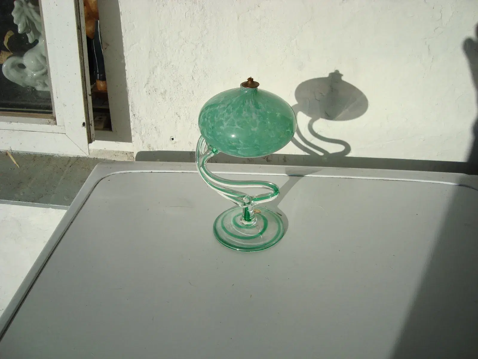 Glaskunst olie lampe