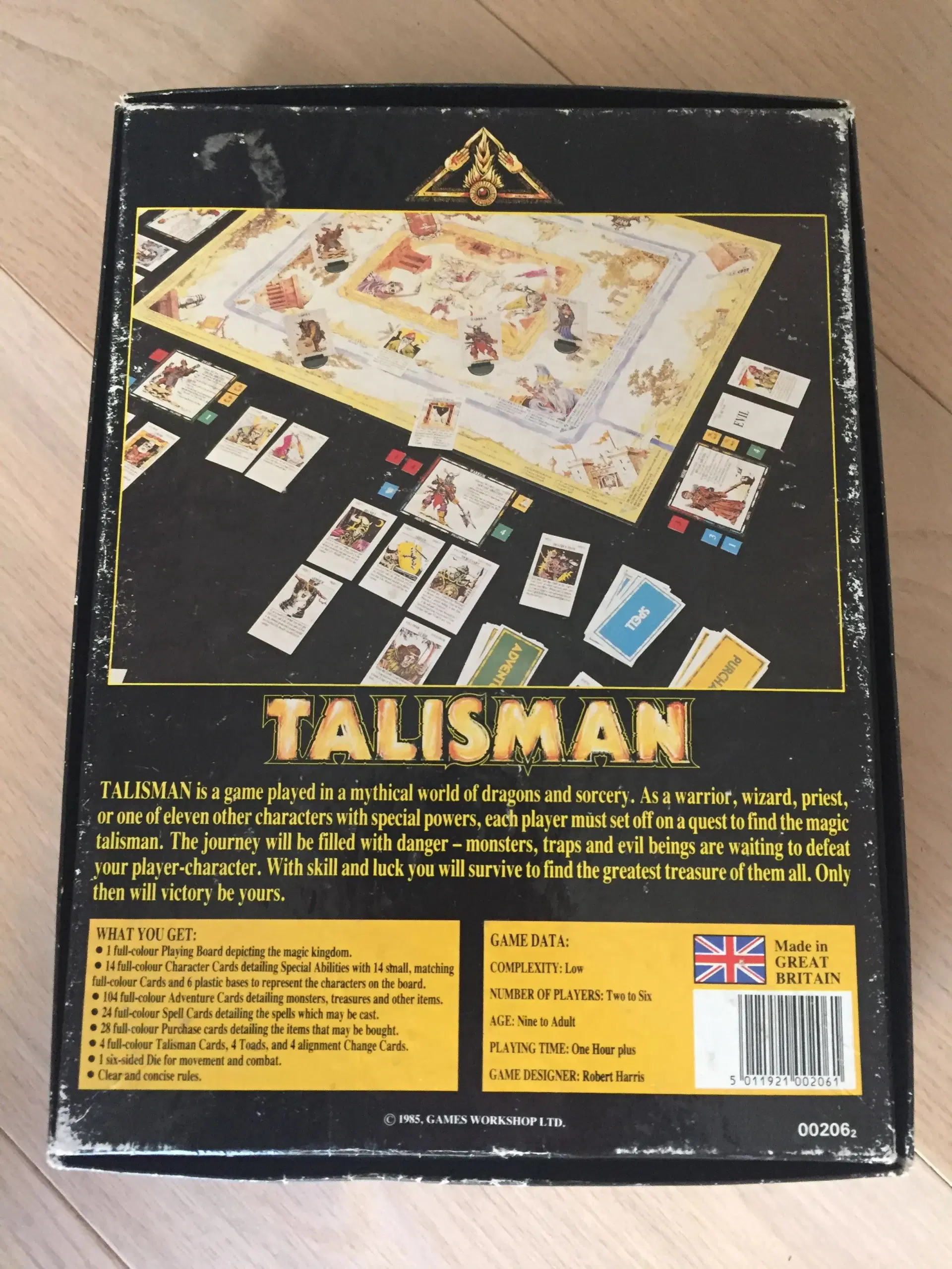 Talisman (2nd Edition 1985) brætspil