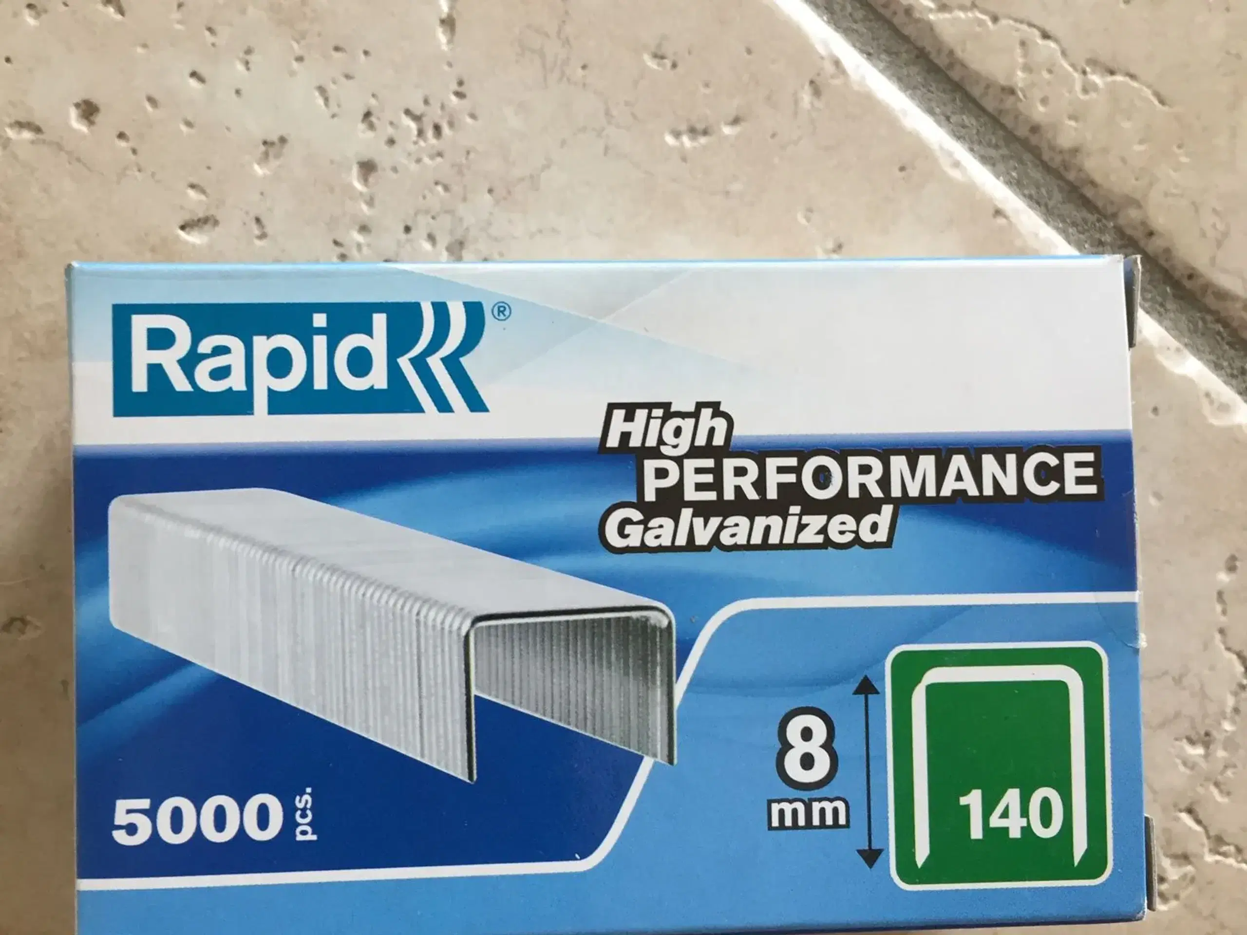 Rapid hæfteklammer galvanized