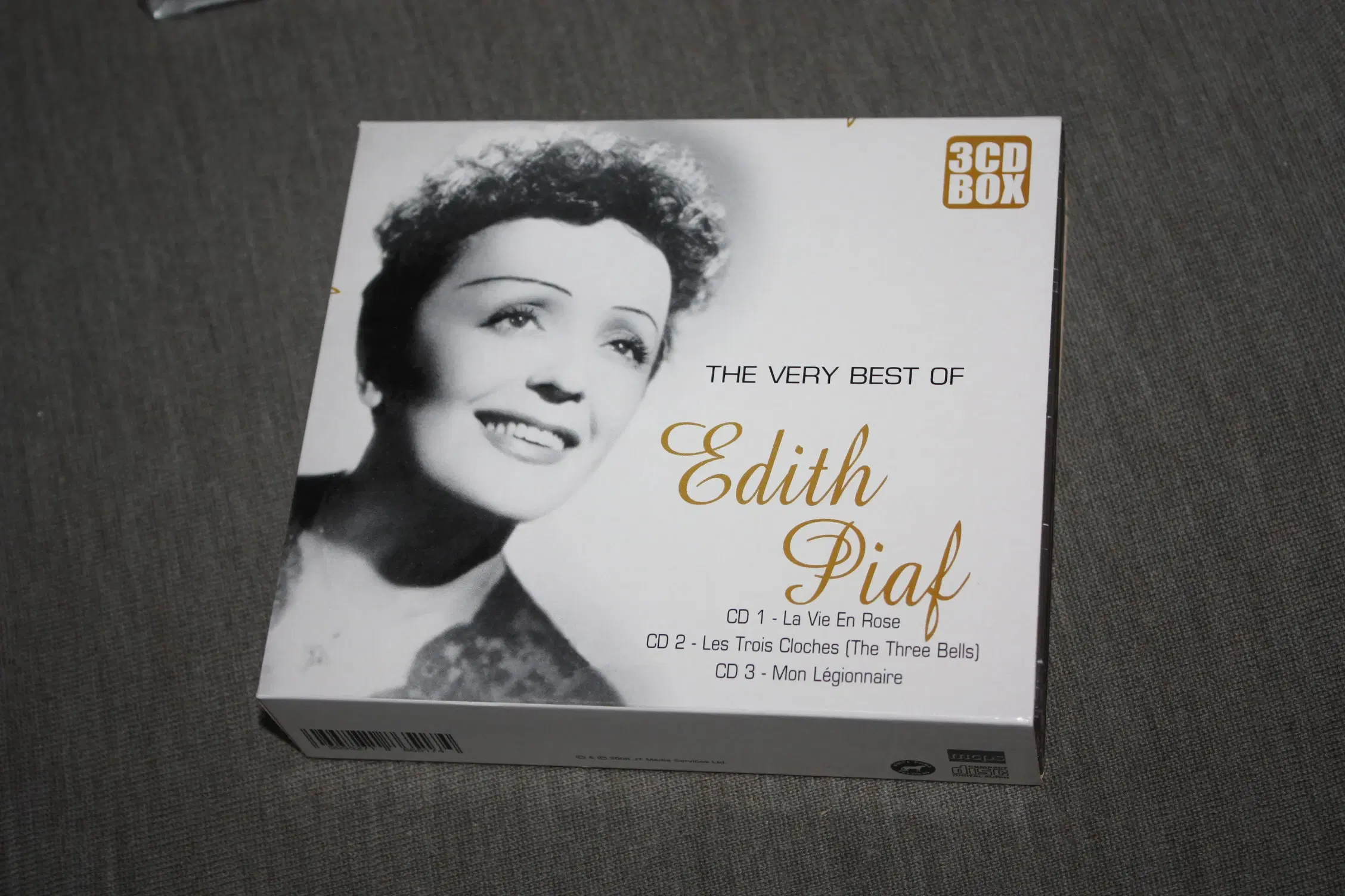 The Very Best of Edith Piaf Boks med 3 cd'er