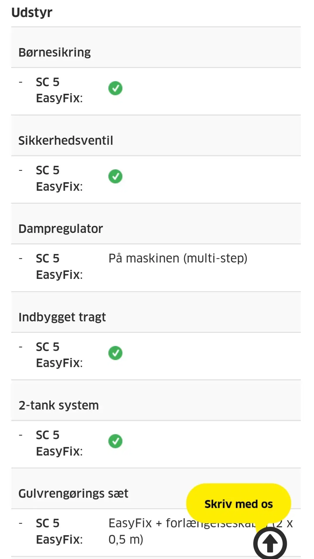 Kärcher damprenser sc5 easyfix