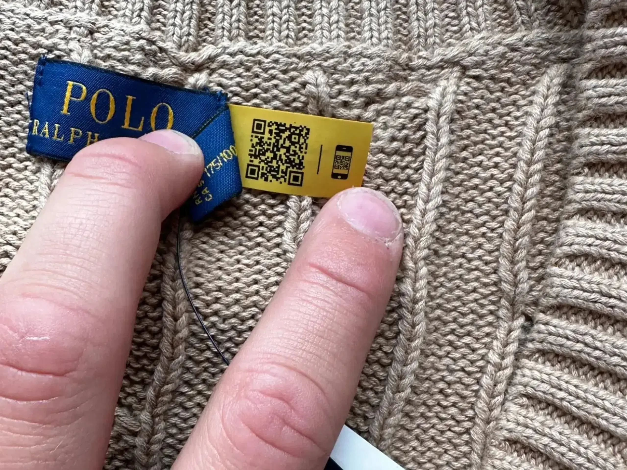 Polo Ralph Lauren Cable-Knit V-Neck Jumper Waistco