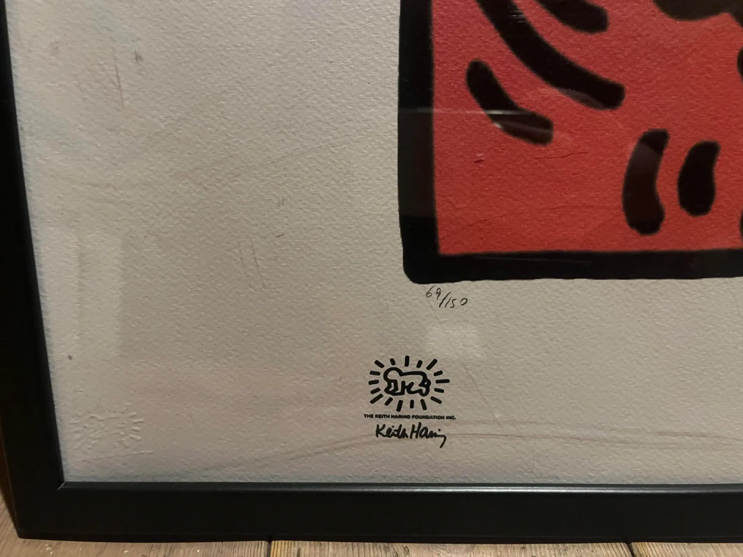 Keith Haring - Litografisk kunsttryk