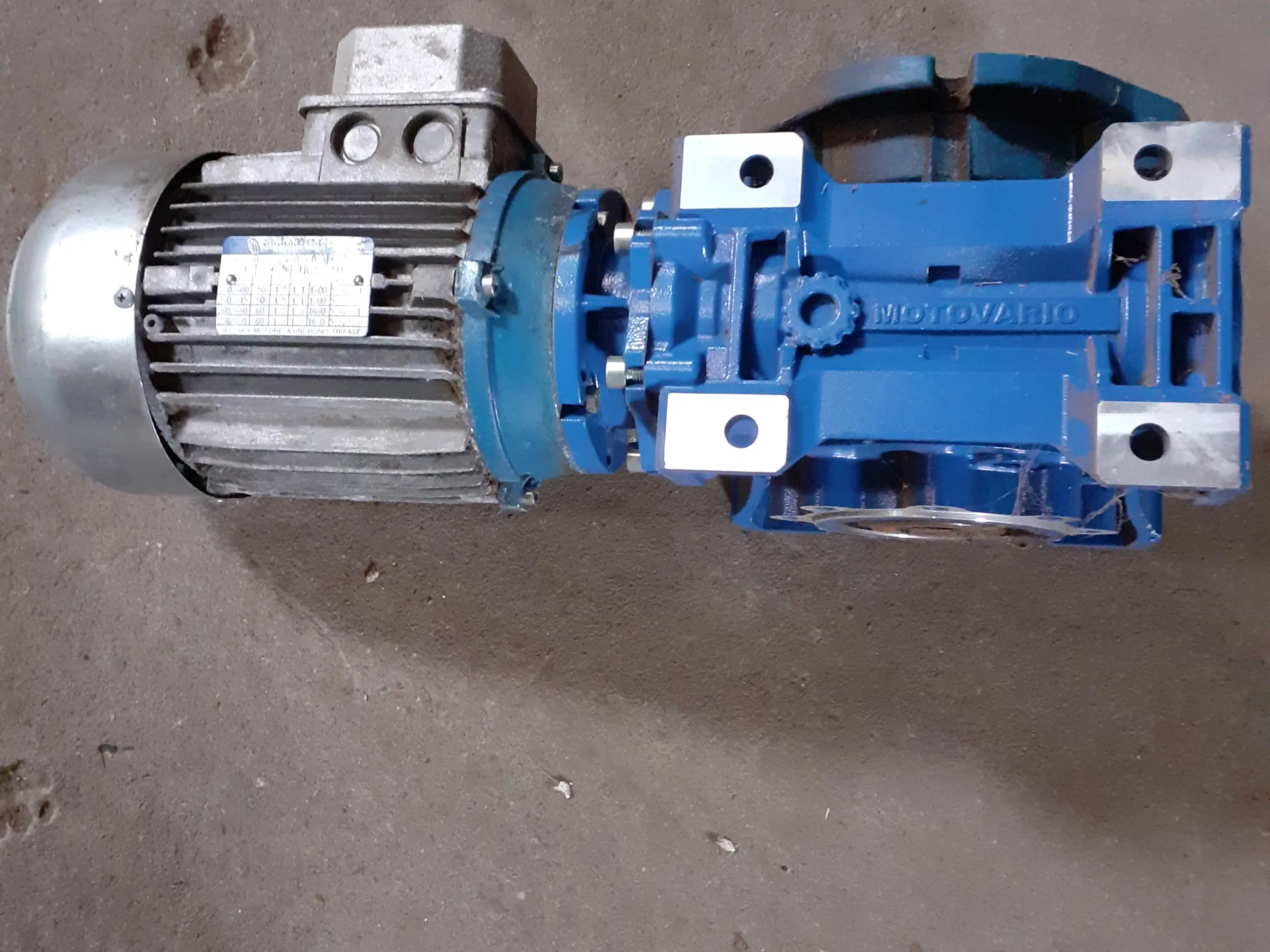 Gearmotor med nyere gear