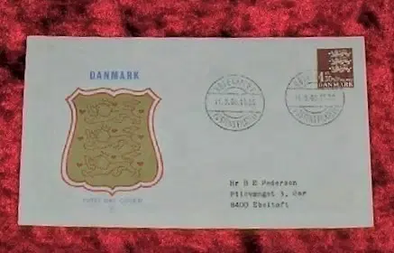 FDC Danmark sendi  2000