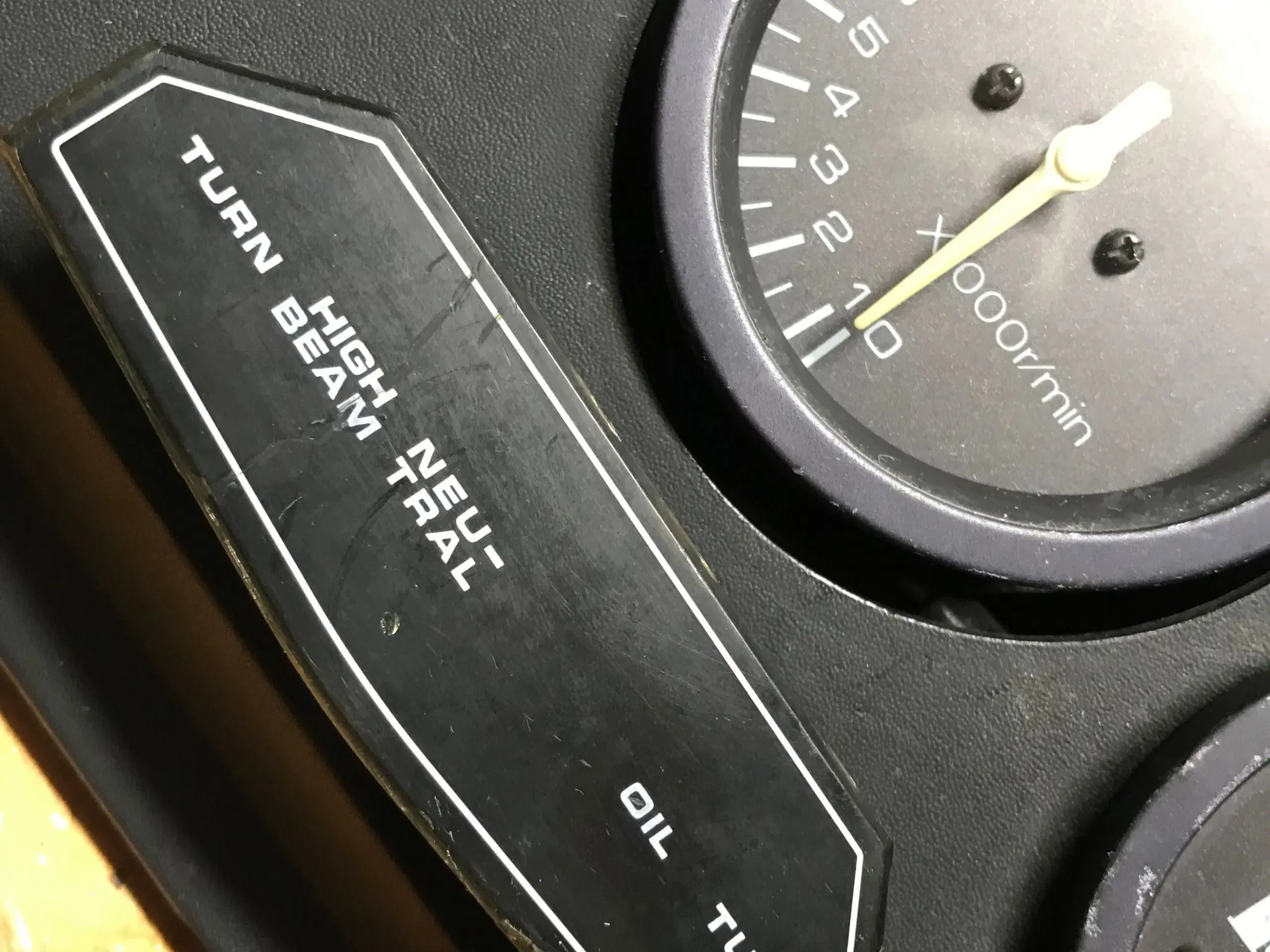 Suzuki Gsx vintage speedometer