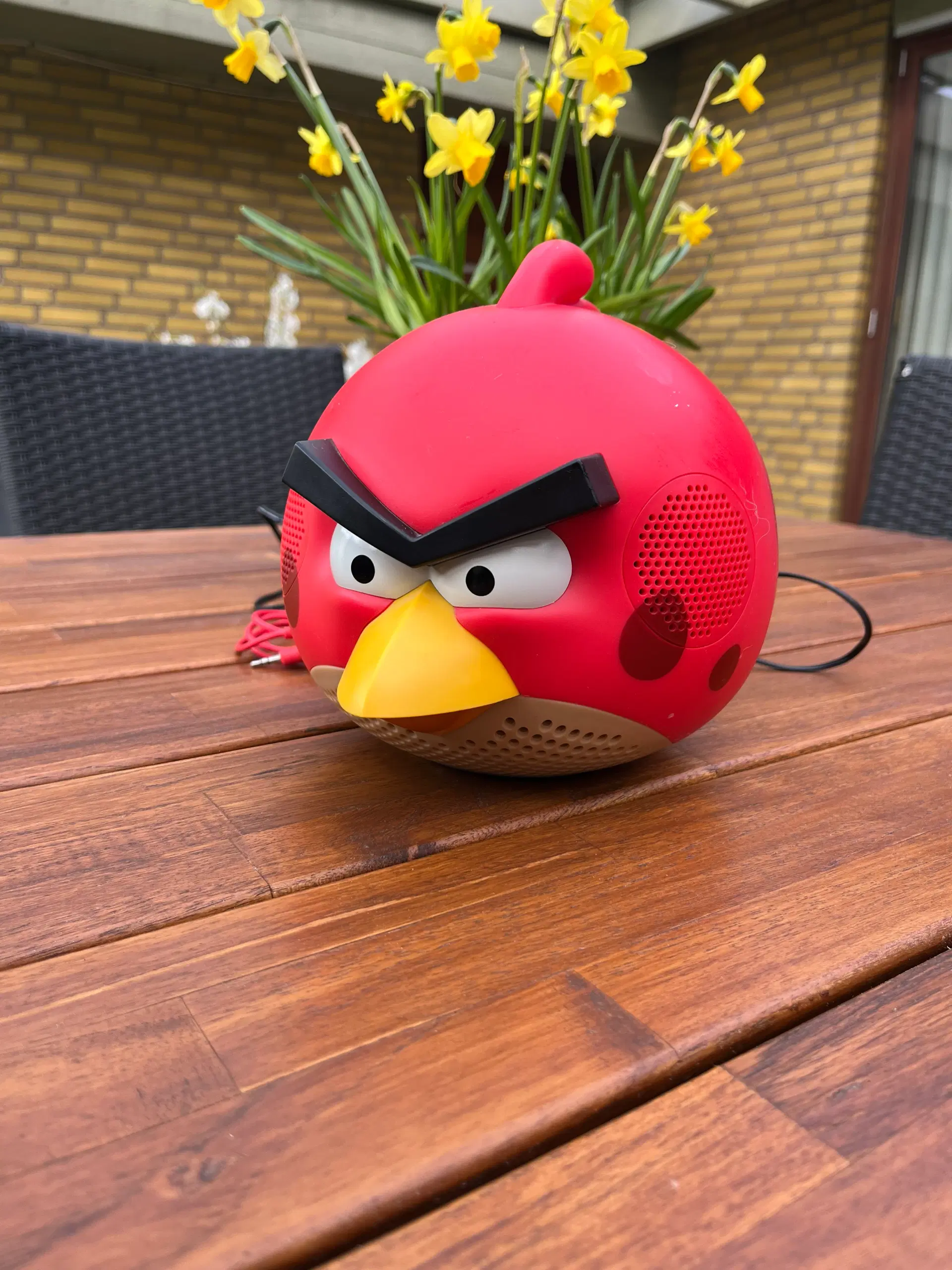 Angry bird højtaler med jackstik