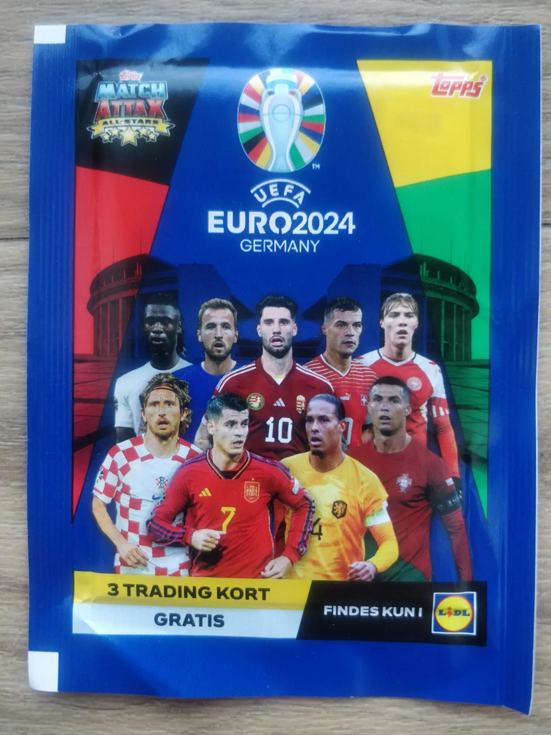 Samlekort Fodbold Match Attax Euro 2024