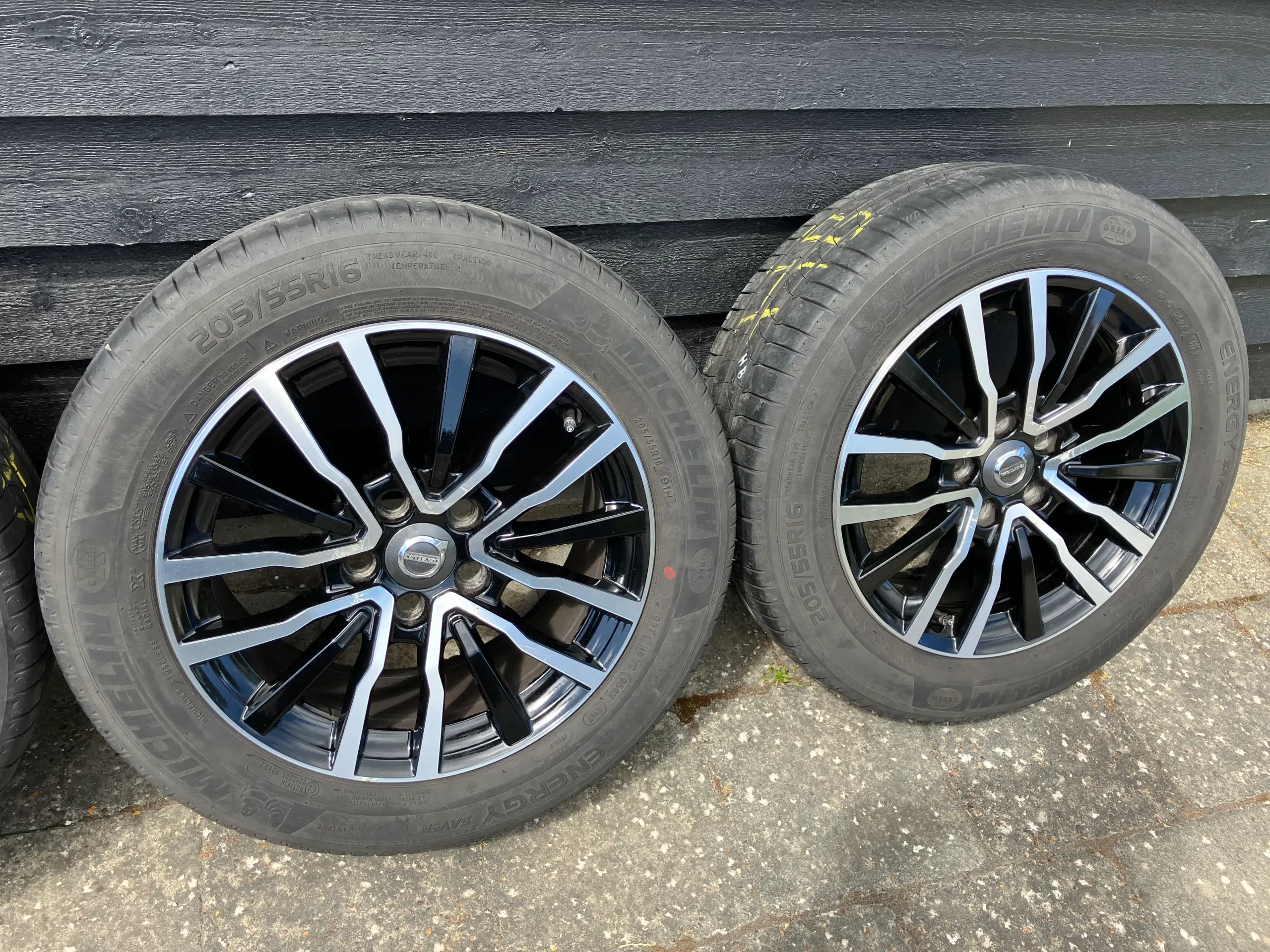 4 stk alufælge 205/55/R16  Krydsmål 5 x 108