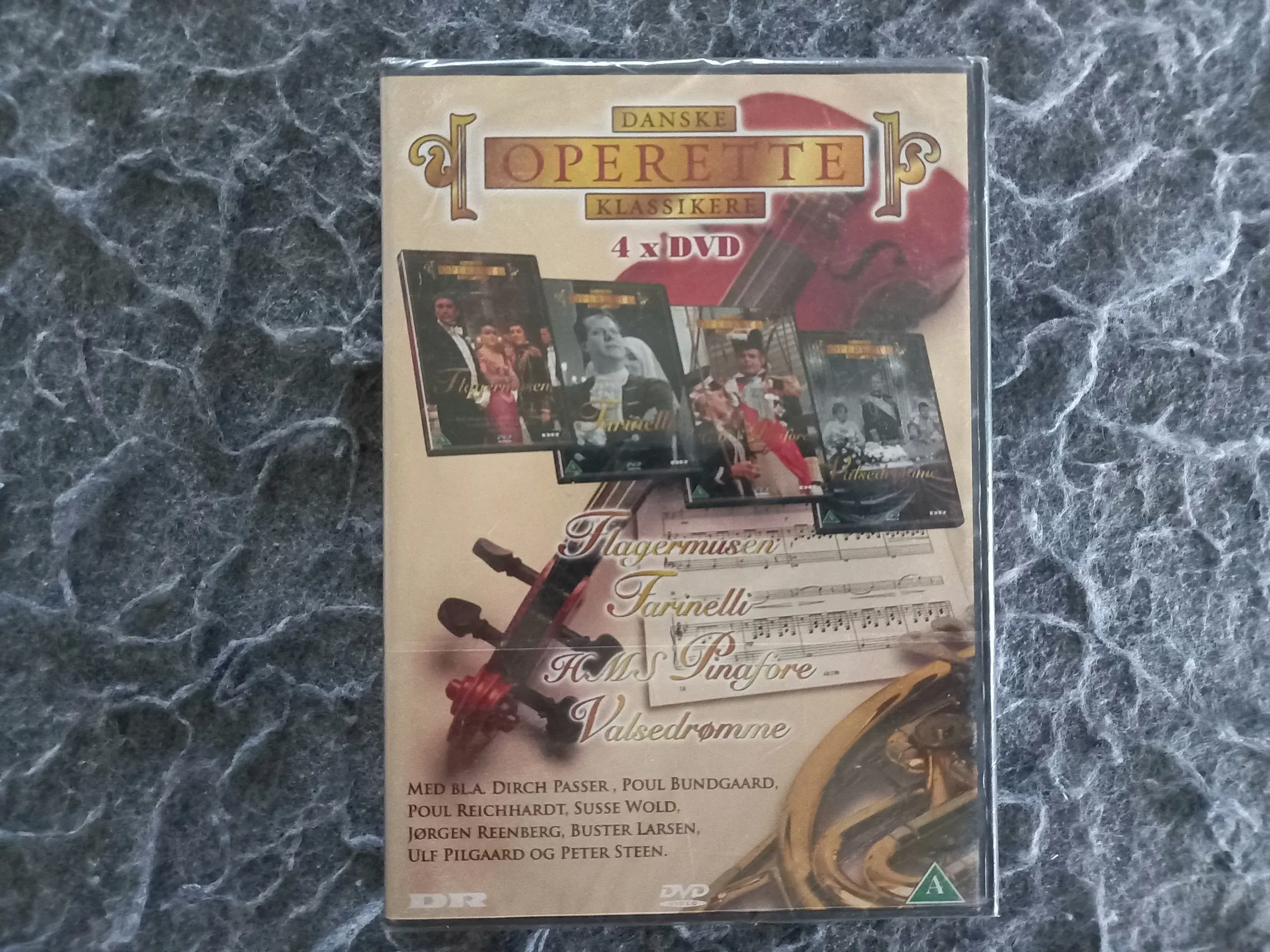 4 stk. Danske Operetter