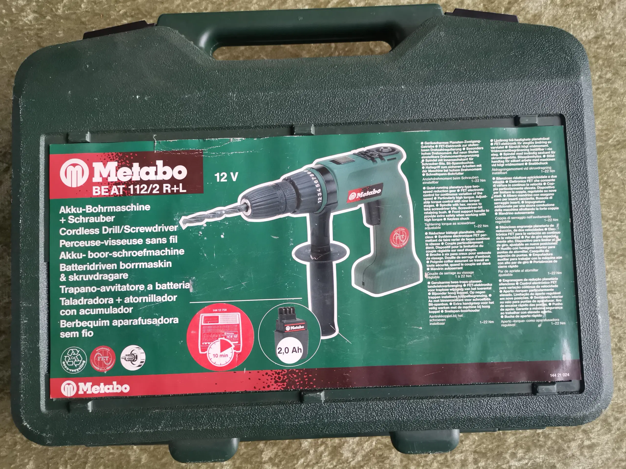 Metabo Batteriskrue/boremaskine