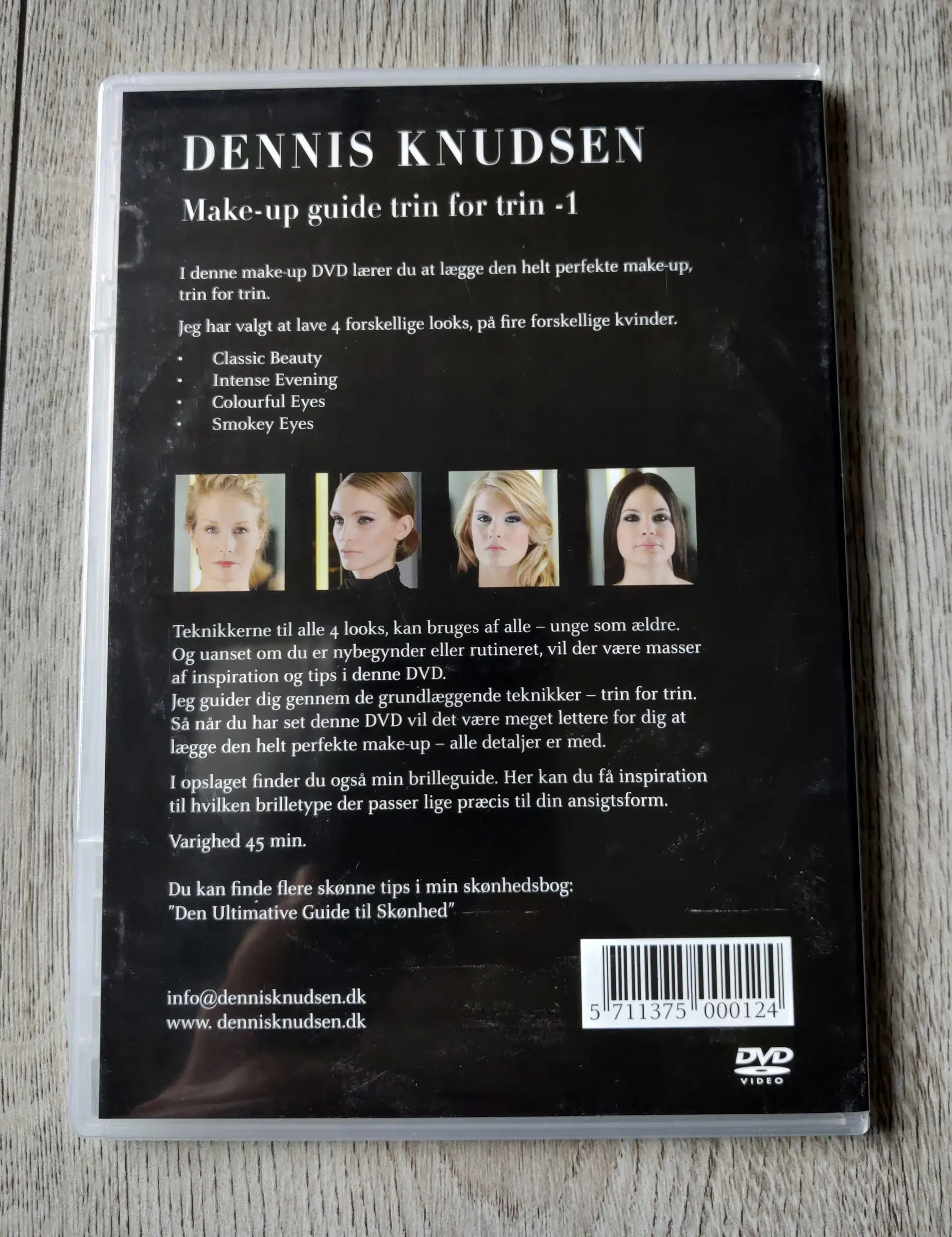 DVD Dennis Knudsen Make-up guide *NY*