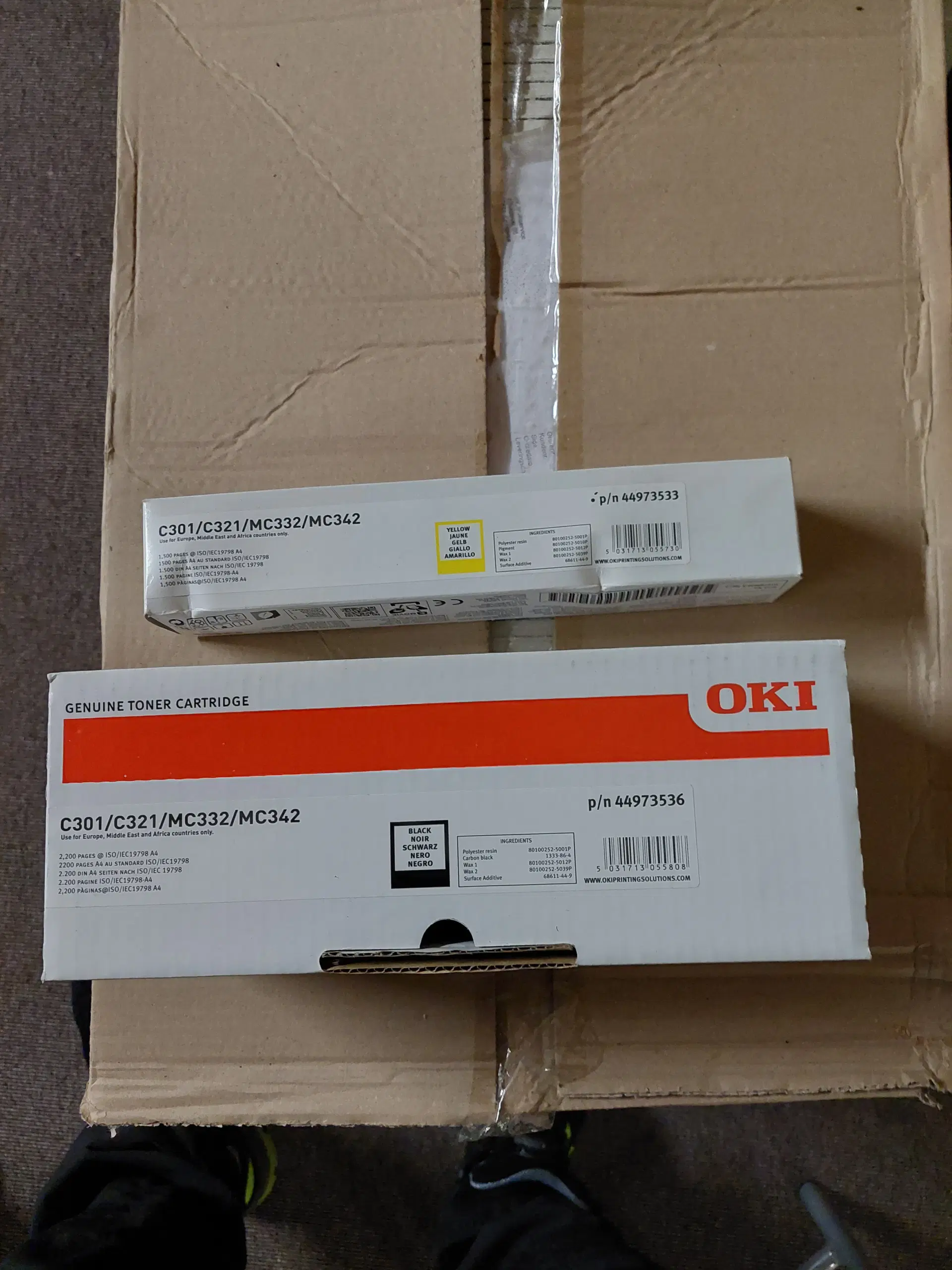 Toner oki printer