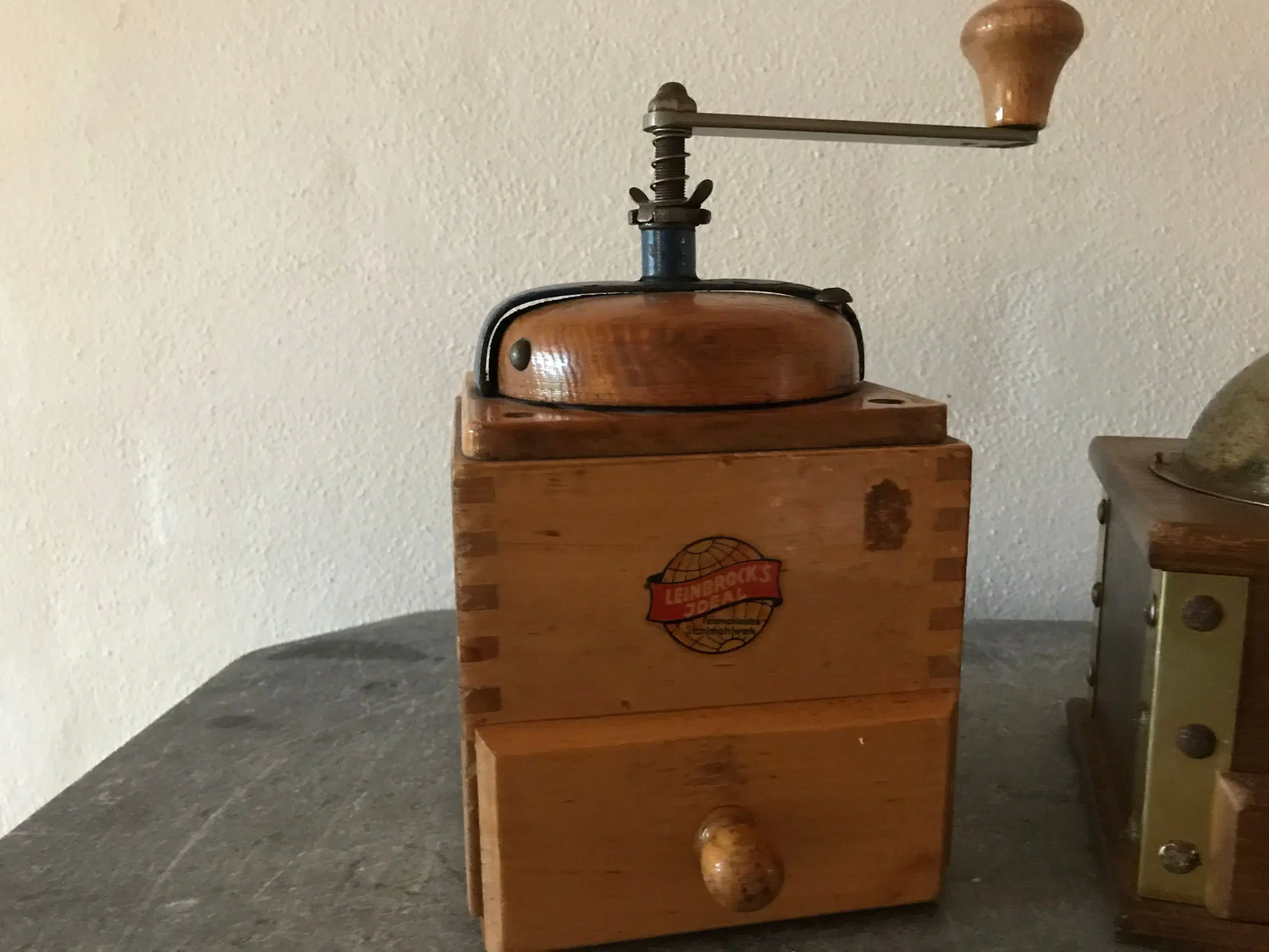 2 stk vintage kaffemøller