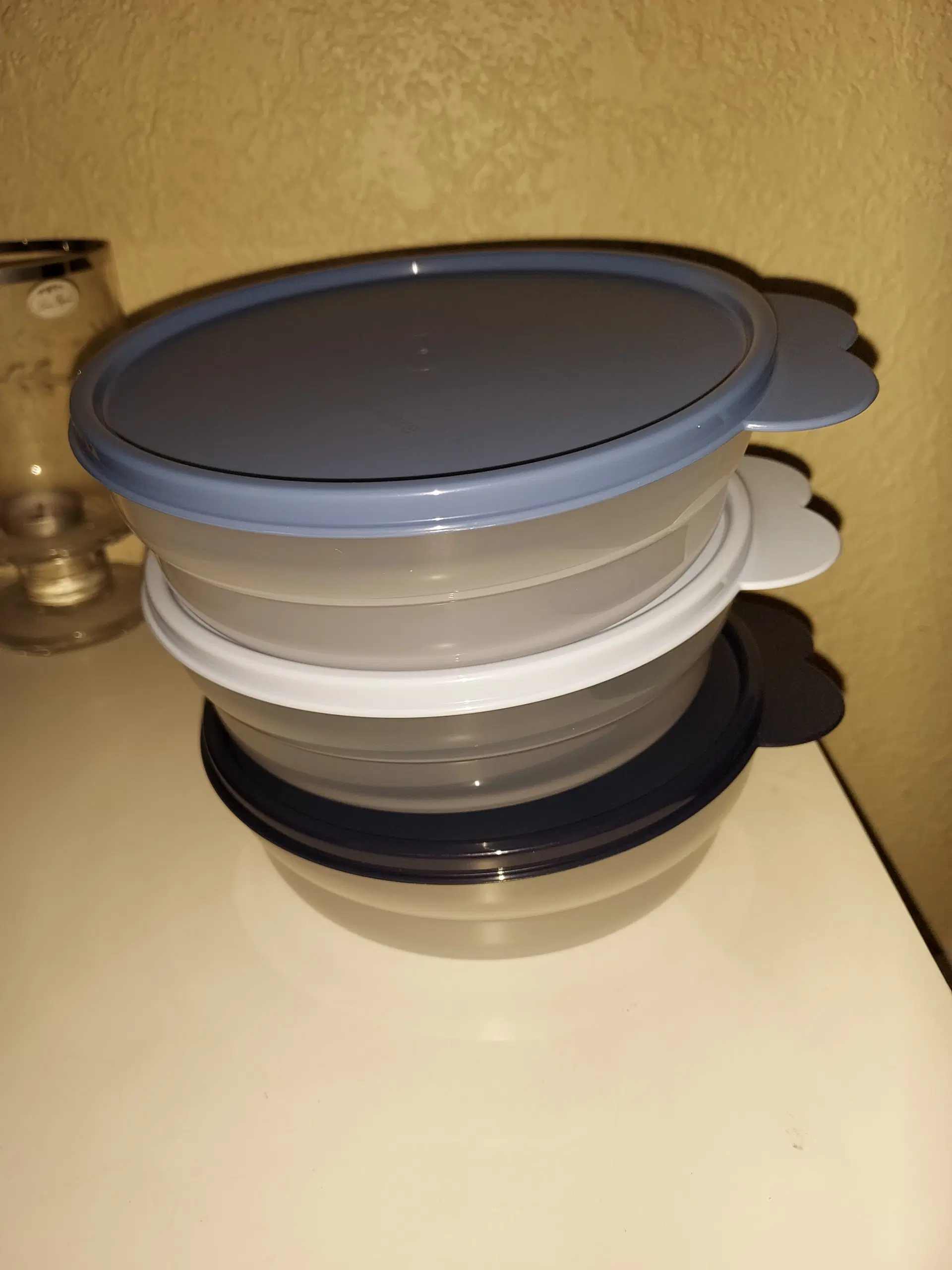 Tupperware 3 stk skåle