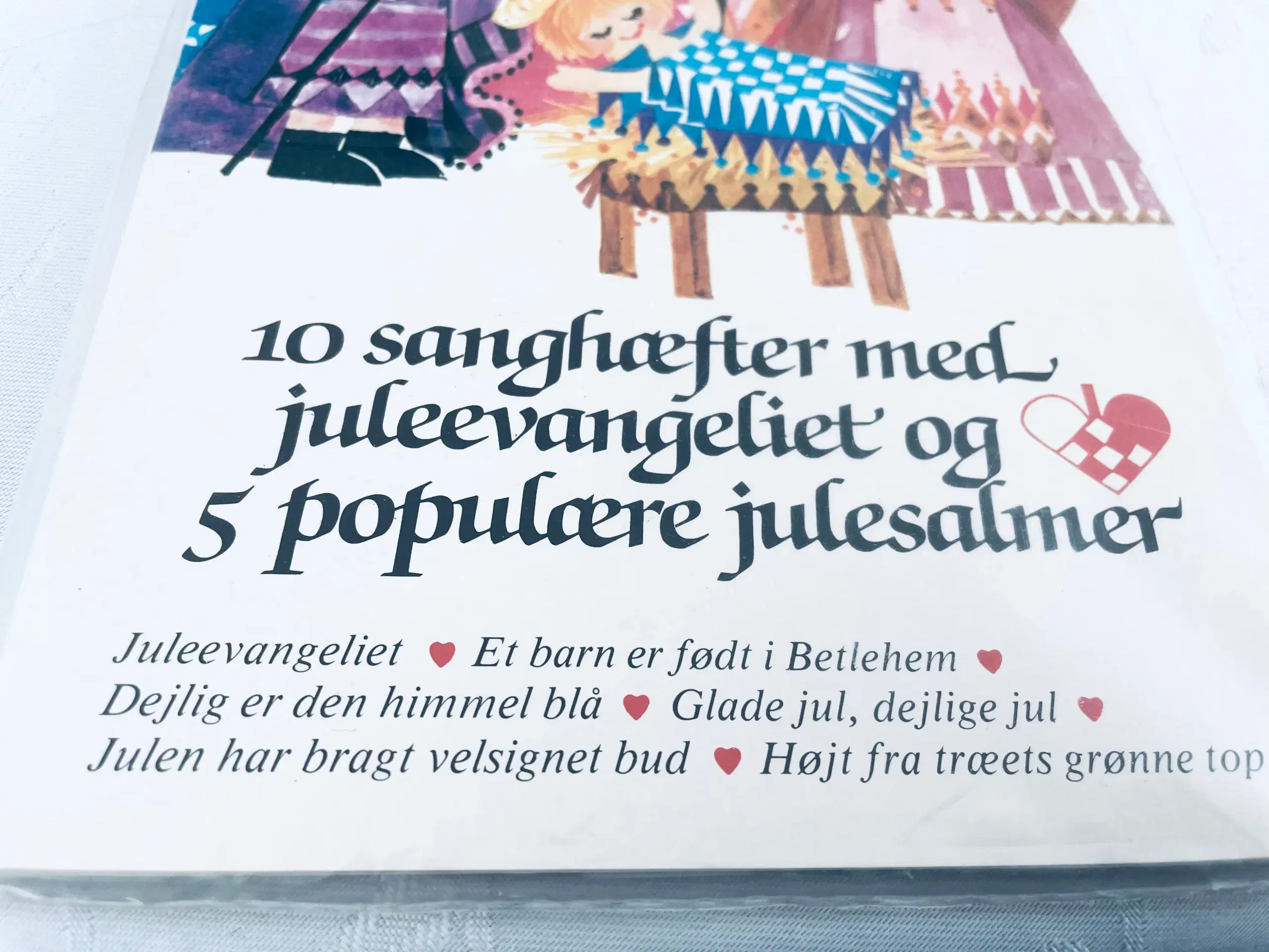 Sanghæfter + juleevangeliet