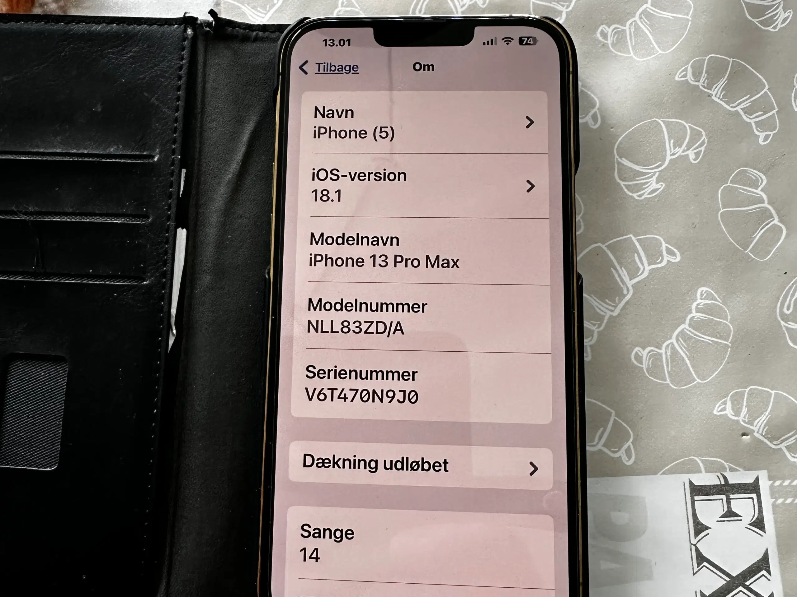 iPhone 13 Pro Max, 128 GB, guld, Perfekt  Iphone