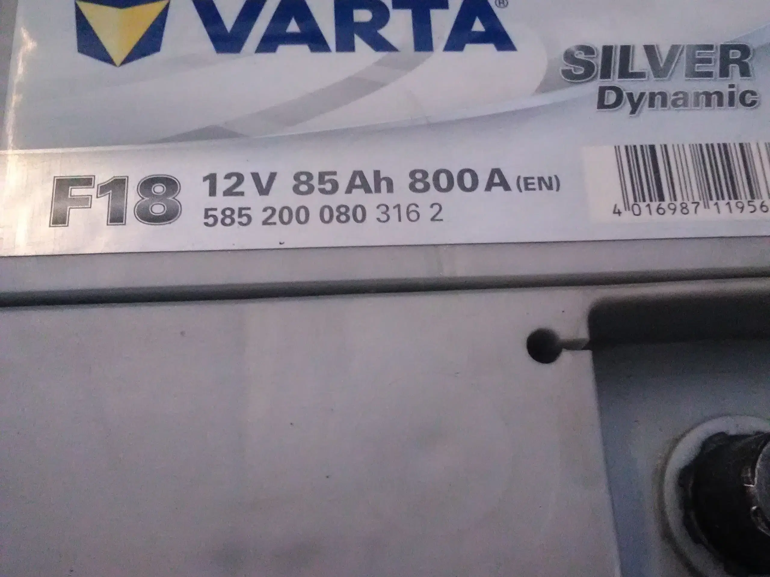 Varta Silver Dynamic Batteri