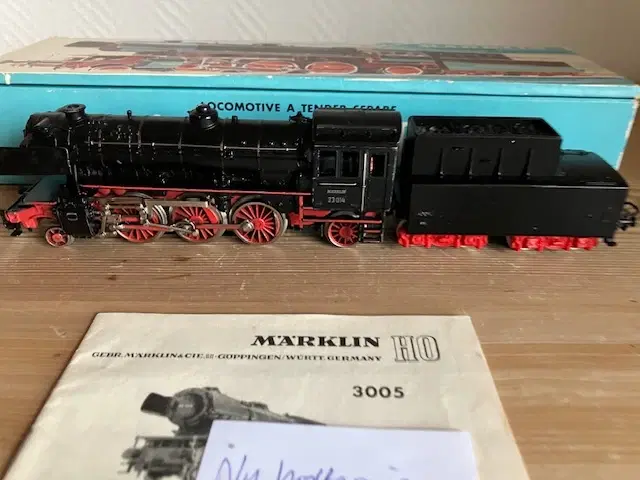 Marklin 3005 BR 23014 Analog Kører Fint H0 Brugt