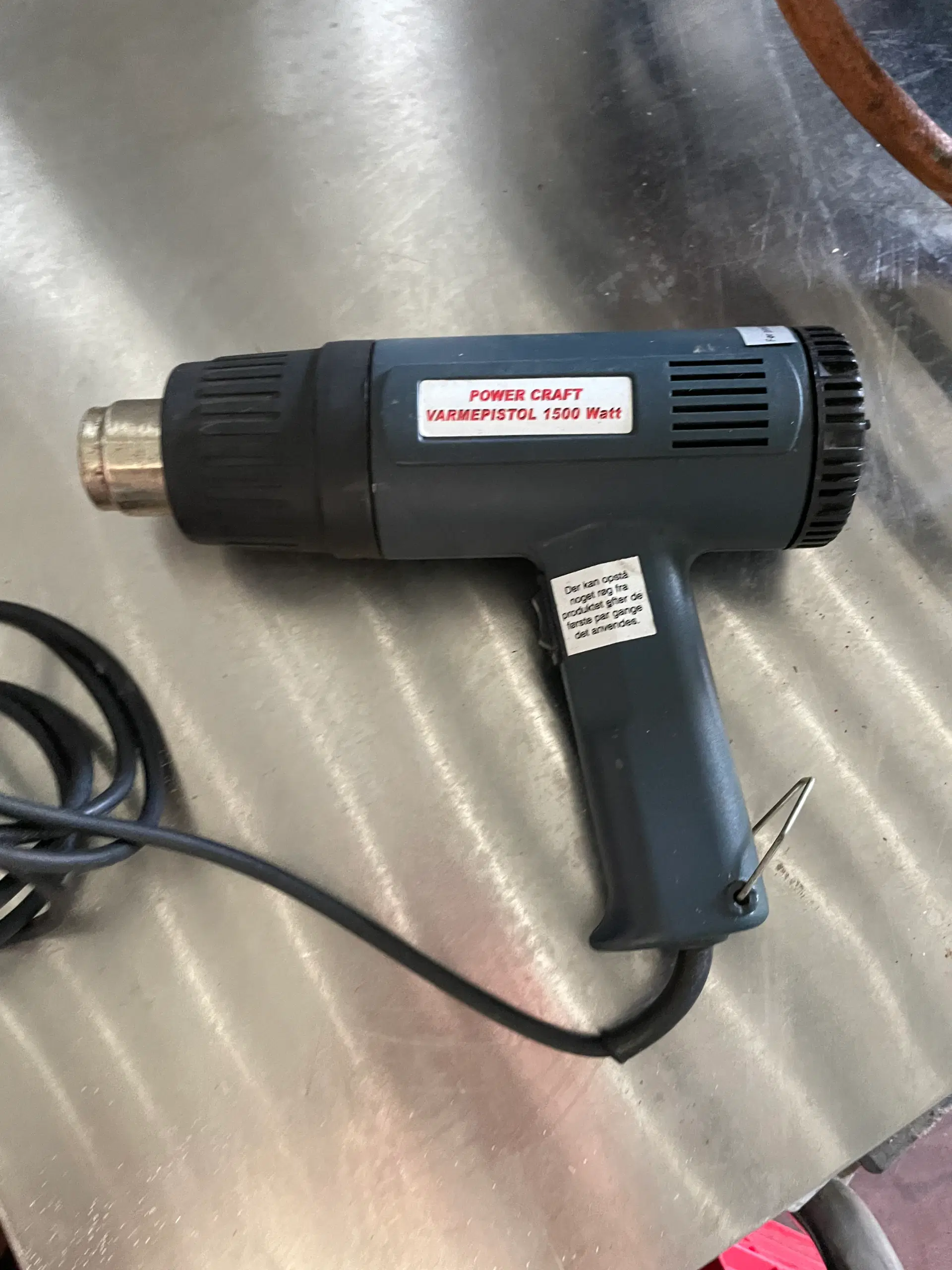 Varmepistol Power Craft 1500watt rigtig god