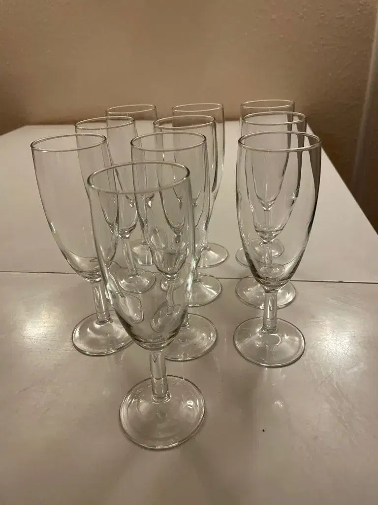 Champagneglas 10 stk