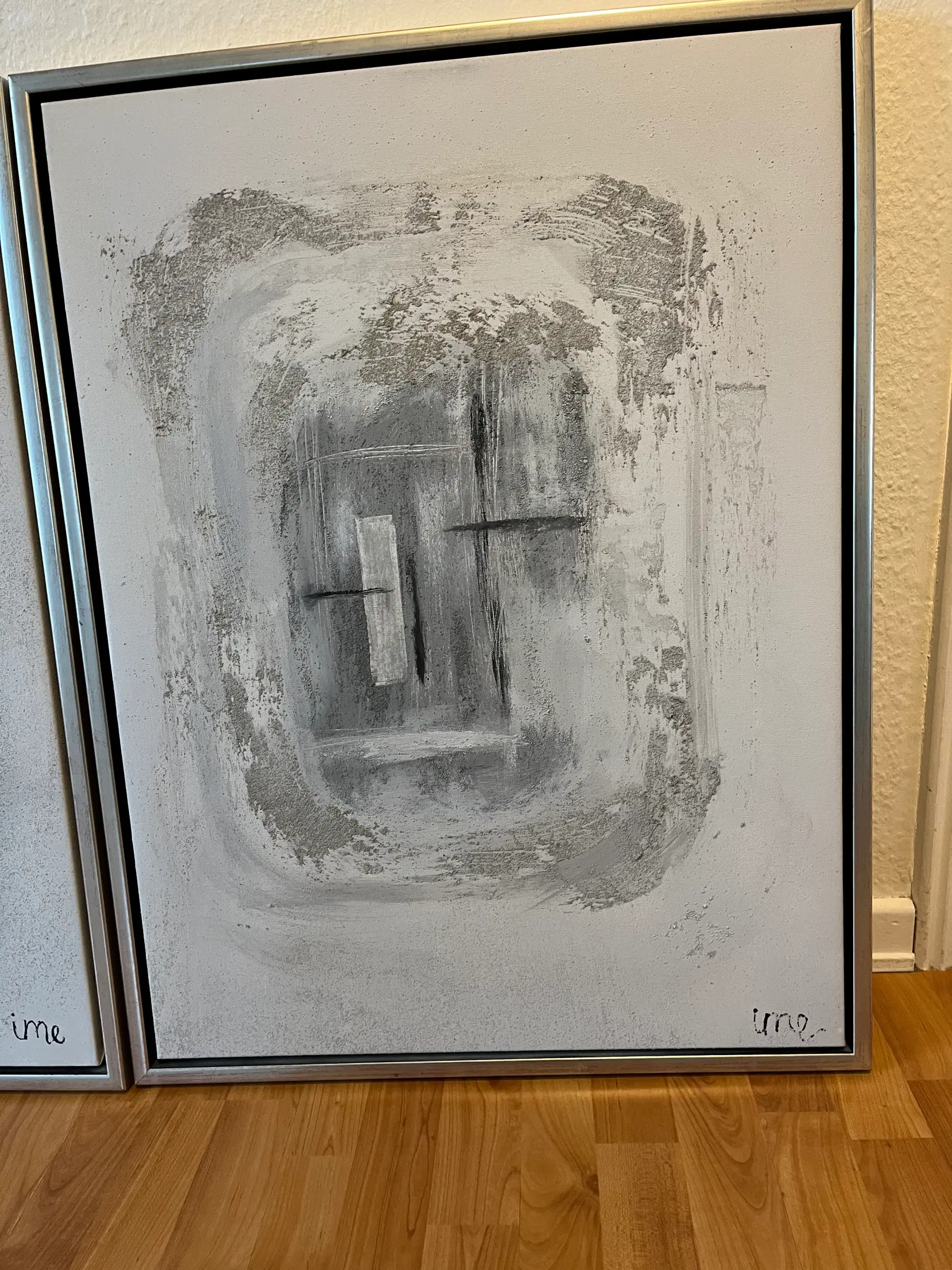 2 billeder til væggen 85 x 65 cm