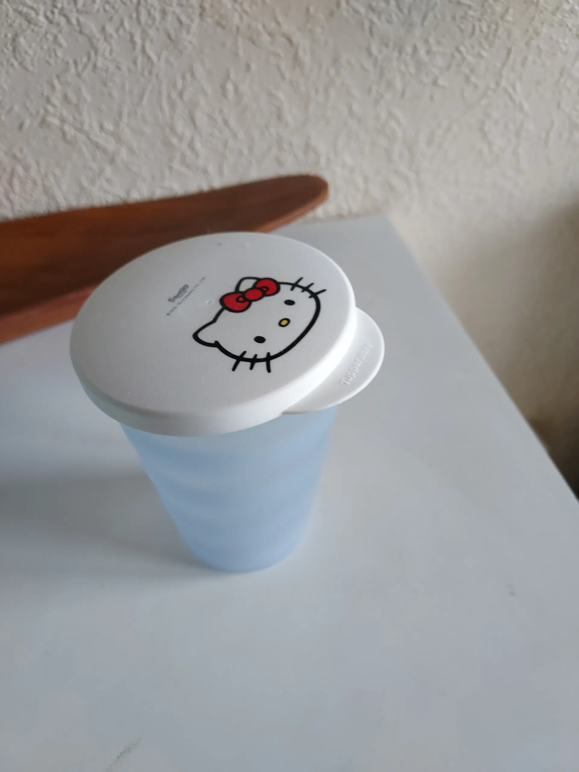 Tupperware hello Kitty glas