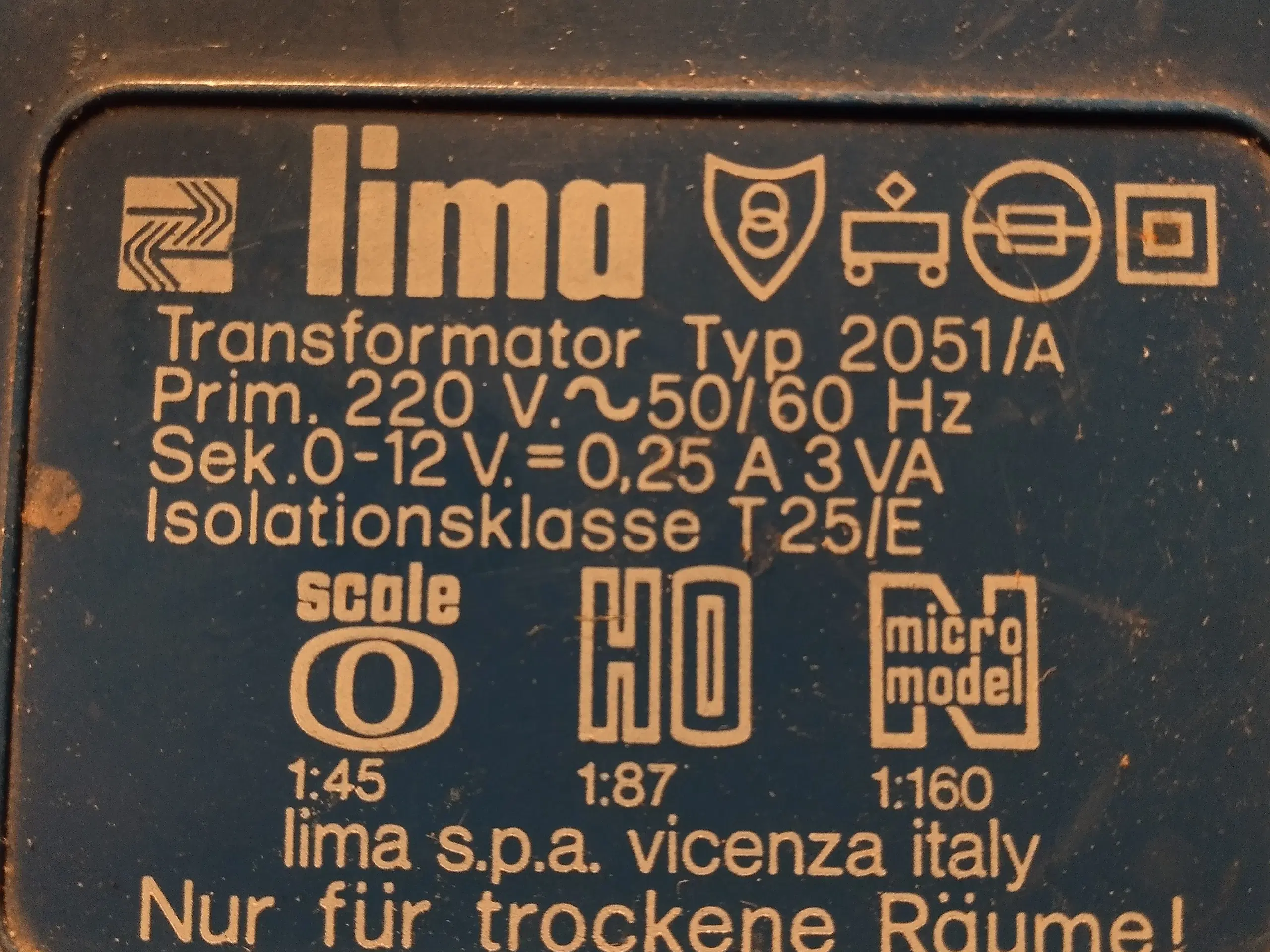 Lima transformer model 2051/A