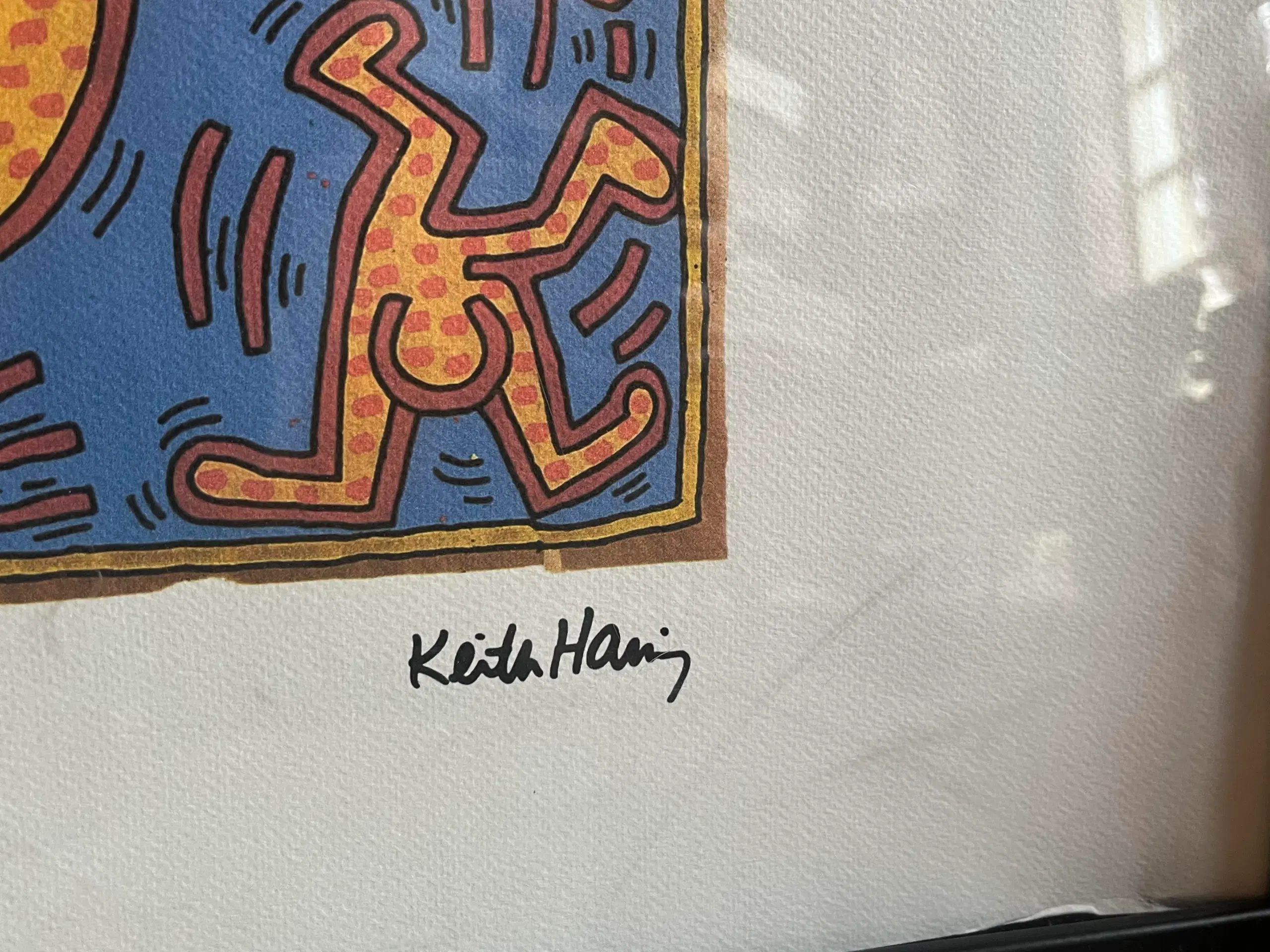 Keith Haring - Litografisk kunsttryk