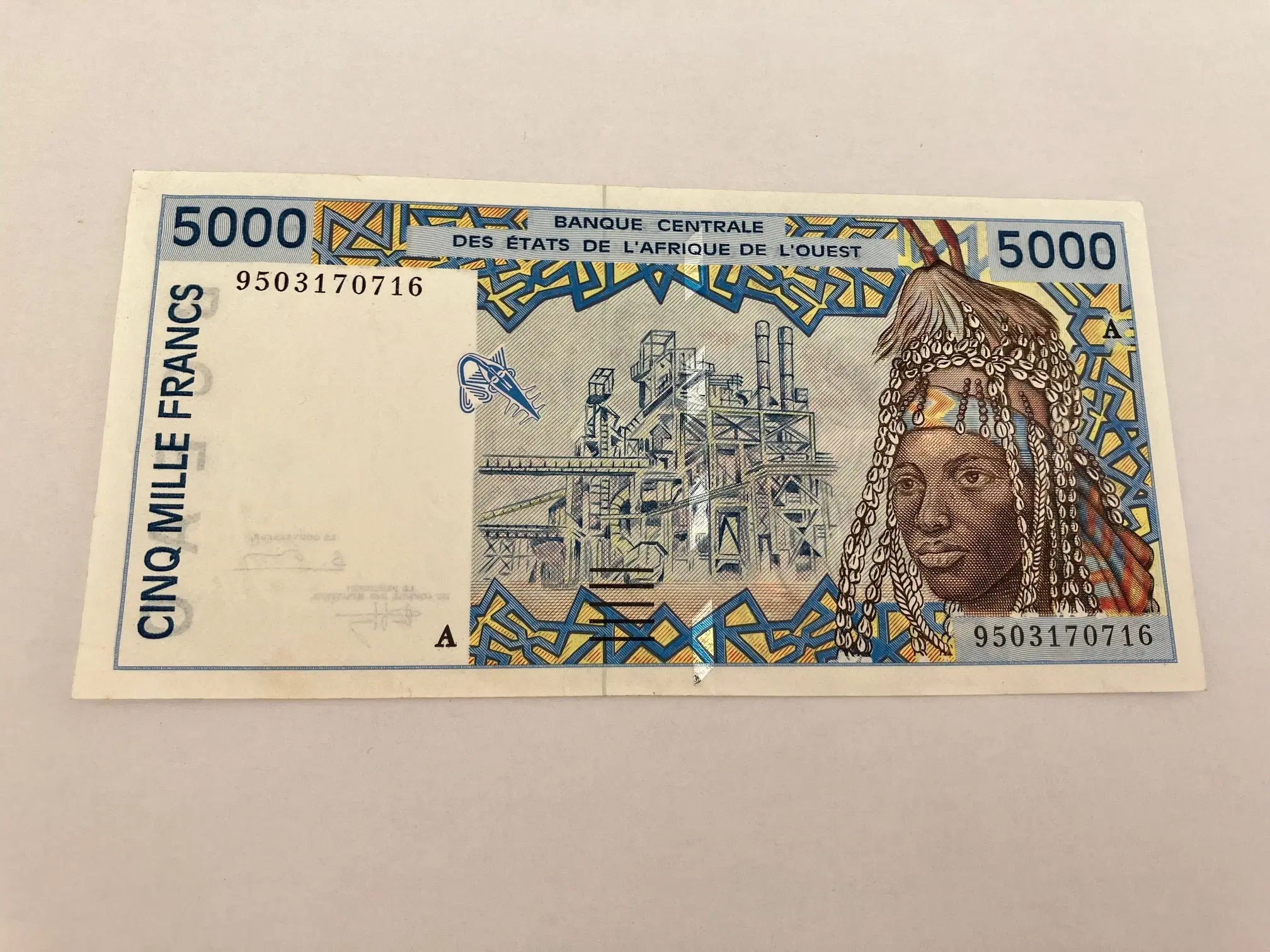 5000 Francs West Africa