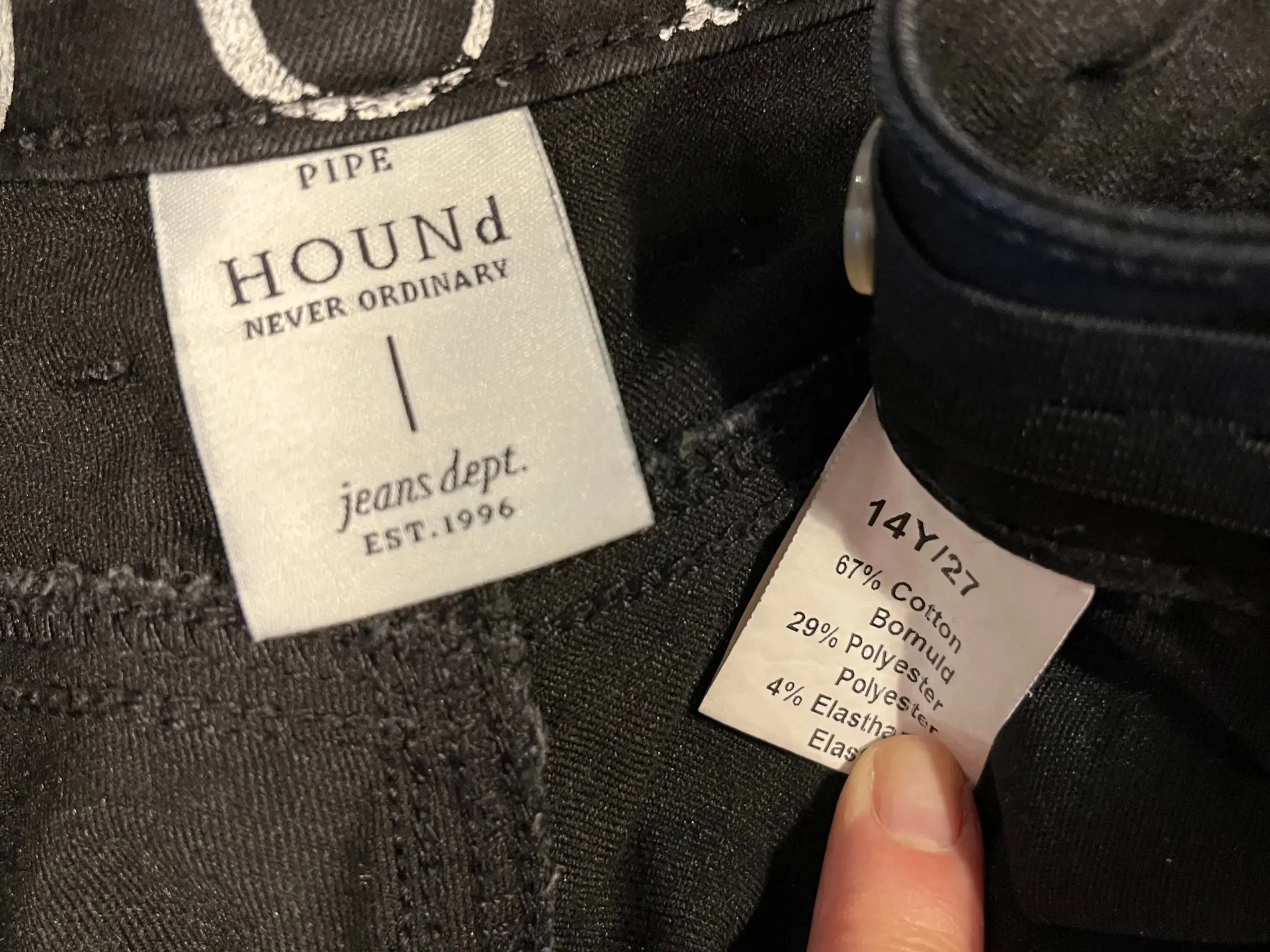 2 par drenge jeans str 14-16