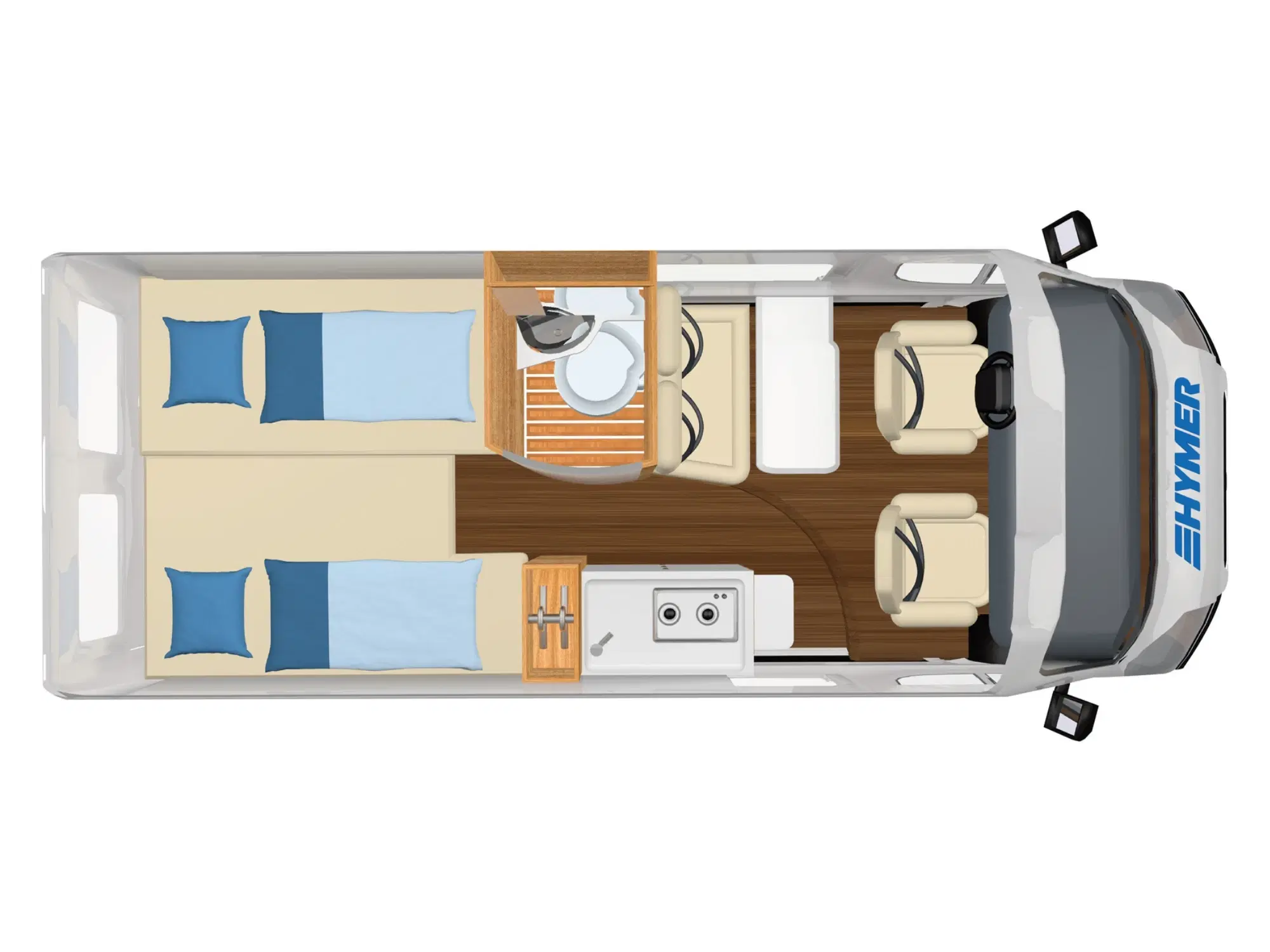 VOGN 3 | HYMER - FREE 602 | Autocamper udlejes