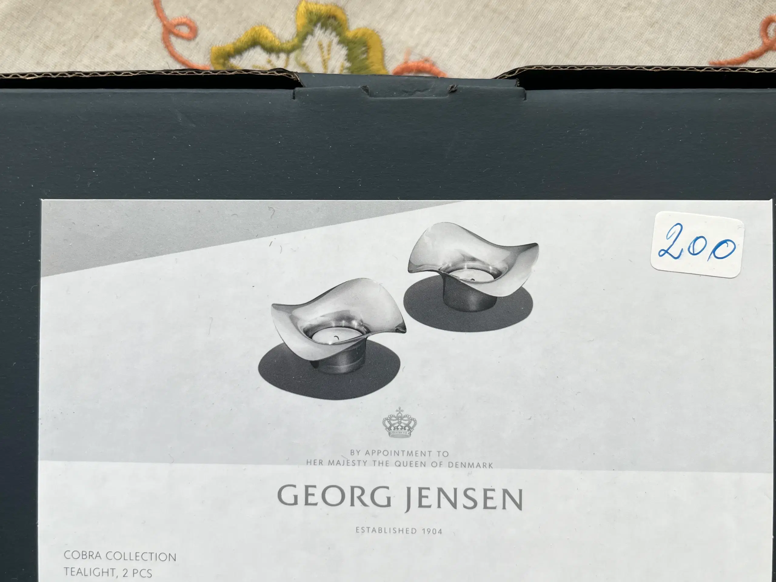 Fyrfadslysstager Georg Jensen