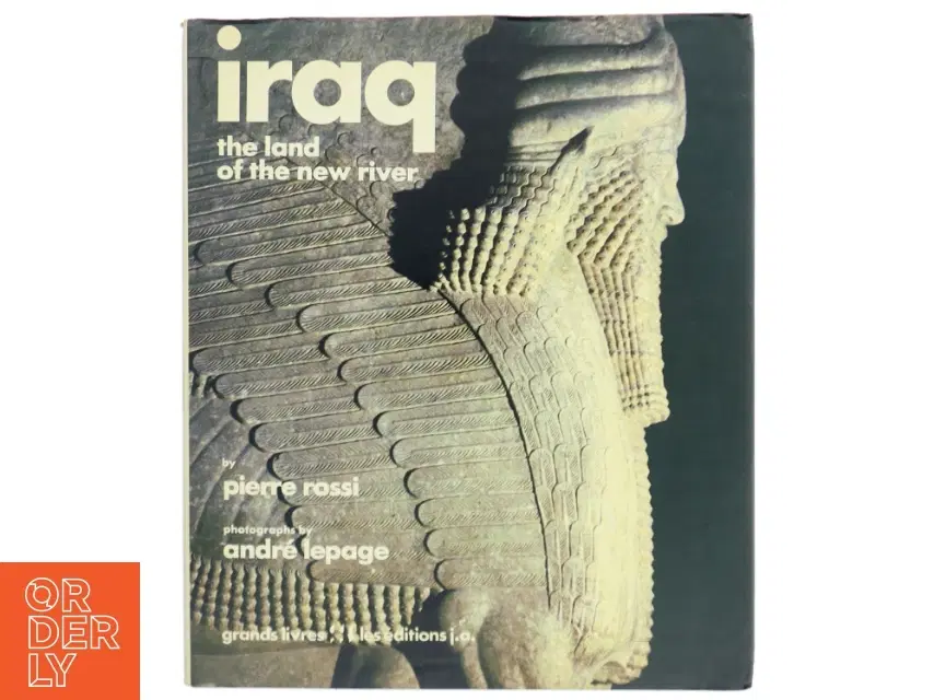 Bogen 'Iraq: The land of the new river' af Pierre Rossi og fotografier af Andre Lepage