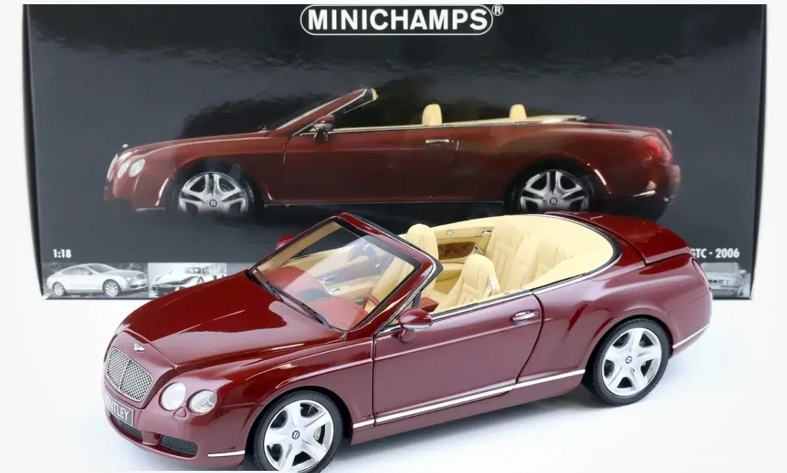 1:18 Bentley Continental GTC 2006 Convertible