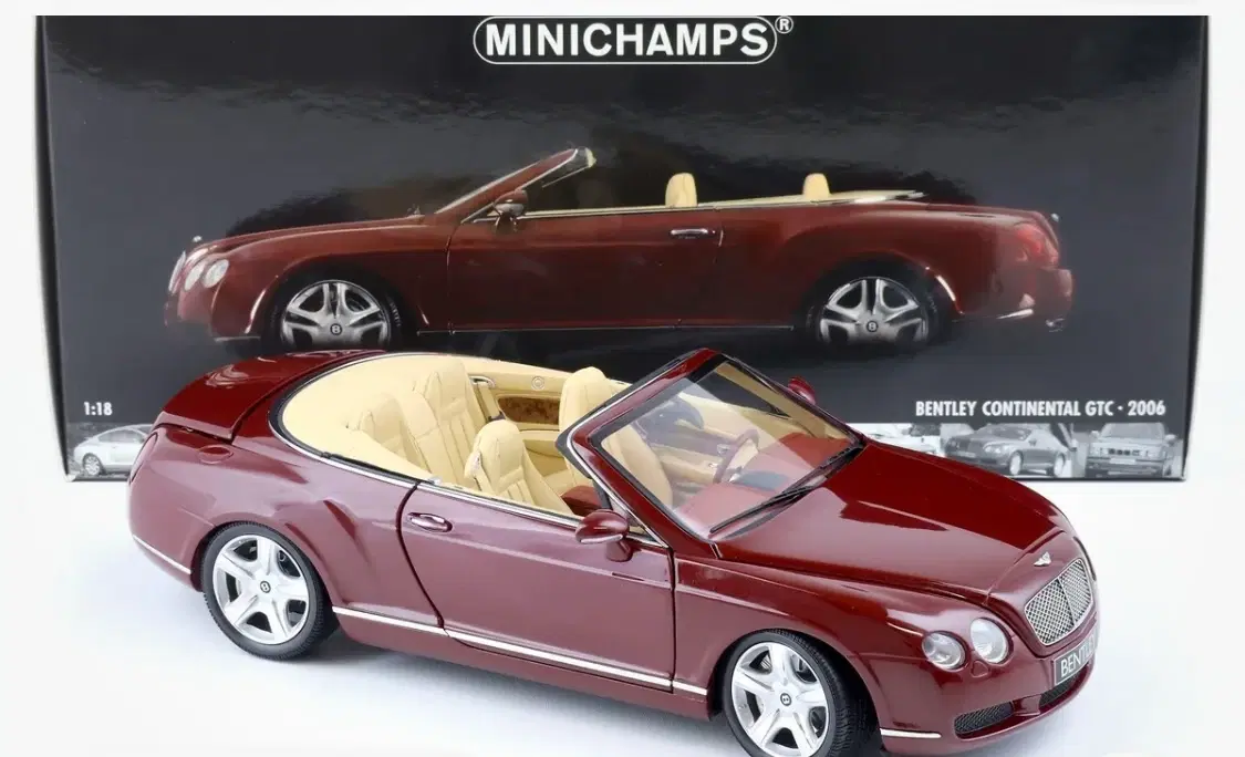 1:18 Bentley Continental GTC 2006 Convertible